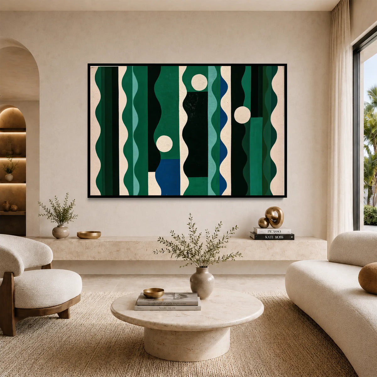 Green Waves #UA-H-2523