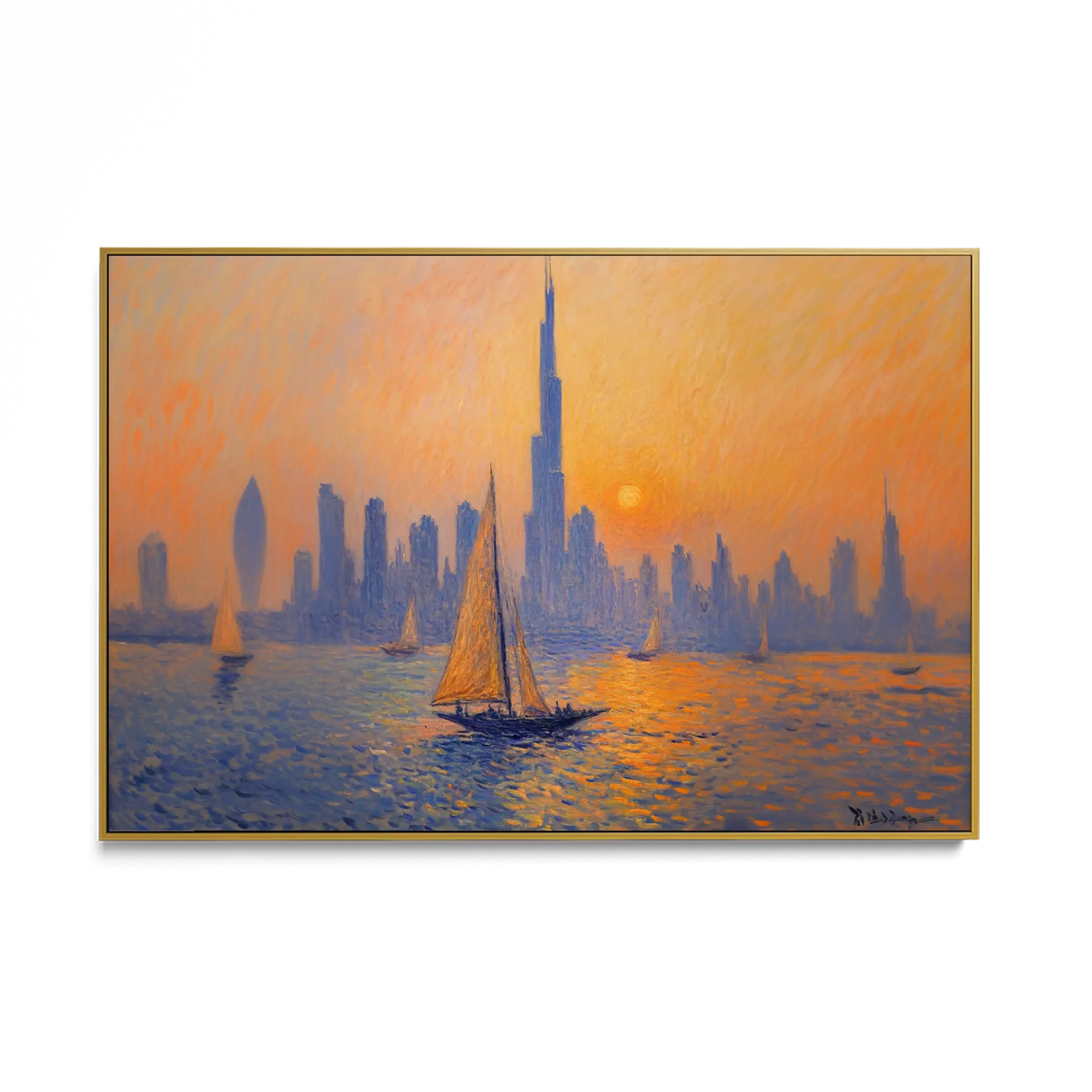 SAILS AT SUNSET #UA-H-91