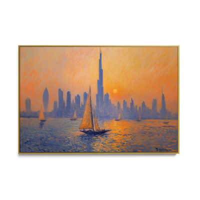 SAILS AT SUNSET #UA-H-91