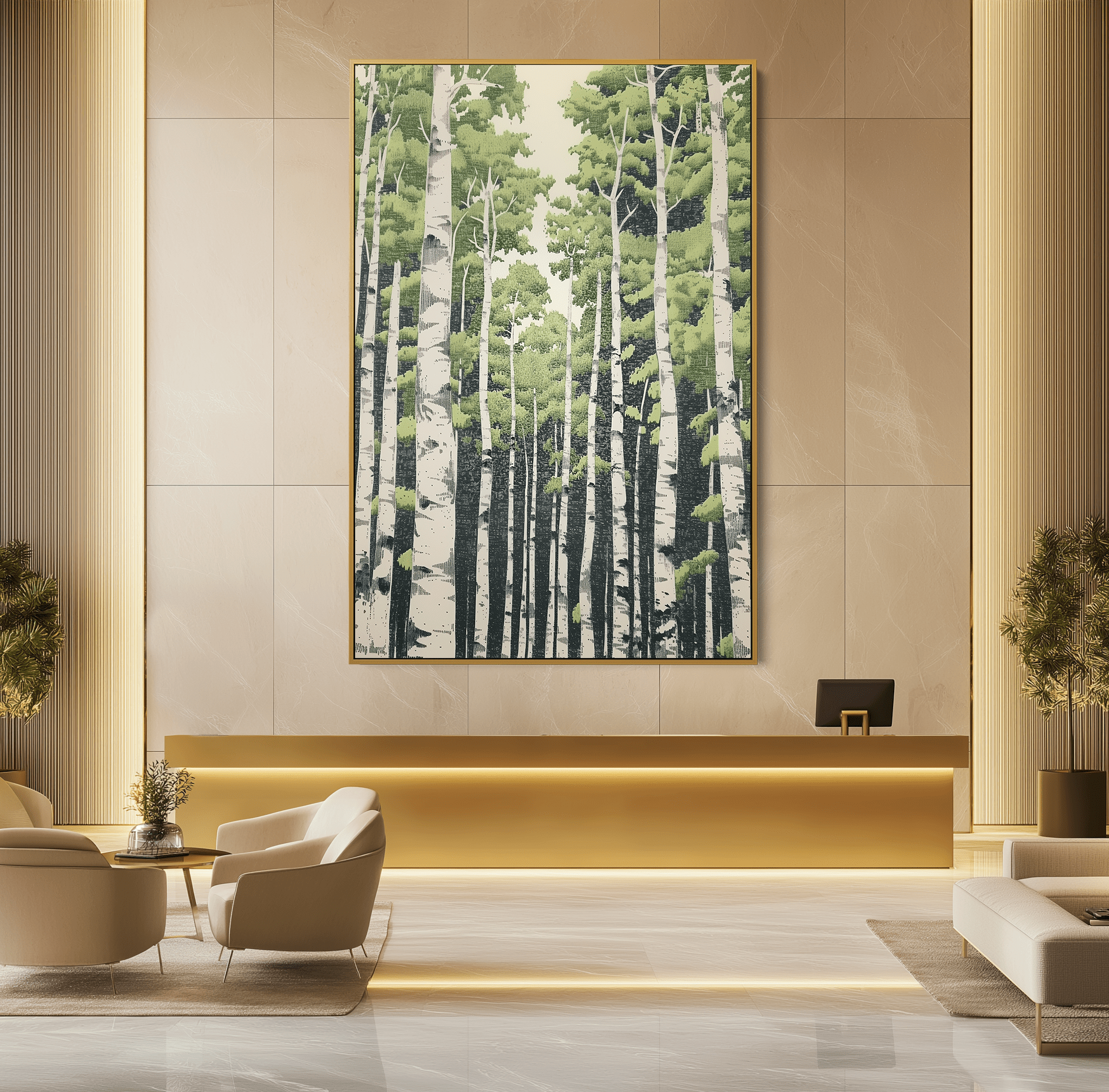 Among the Birch UA - 1023 - Unique Aesthetics