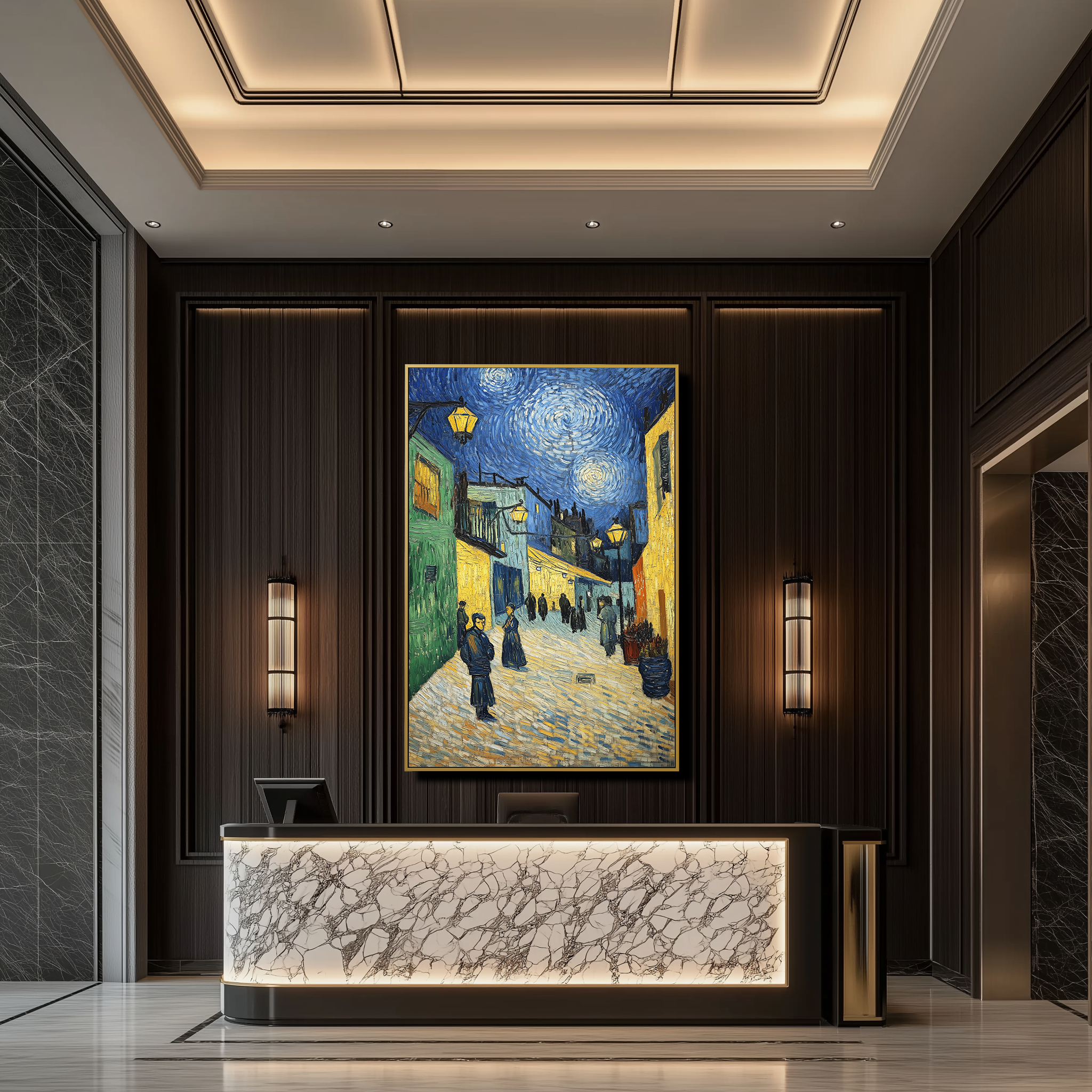 Moonlit Alleyway #UA-106