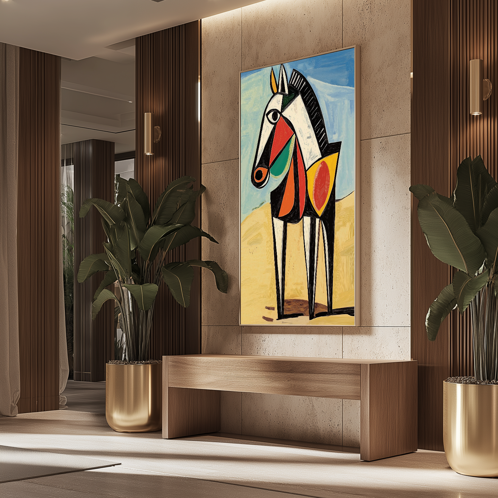 CUBIST STALLION #UA-131