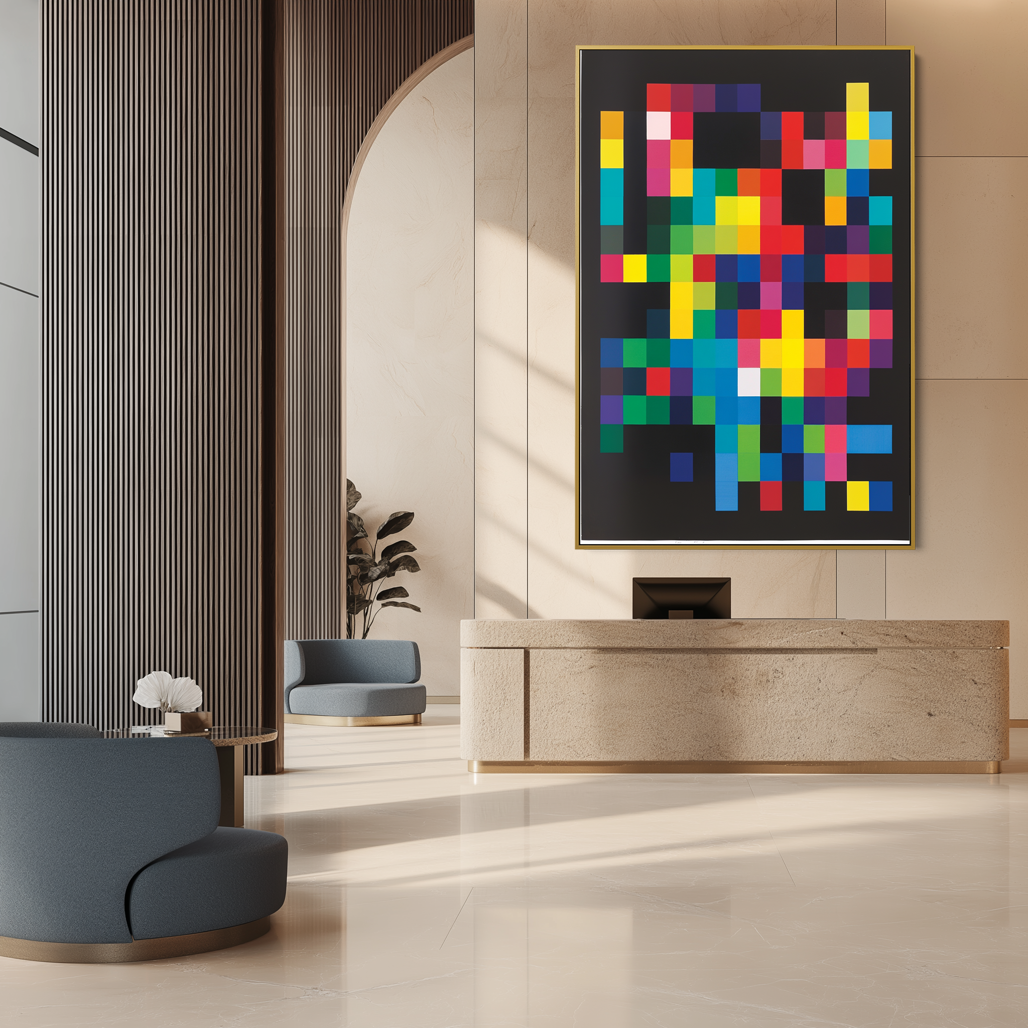 Pixelated Rhythm #UA-157