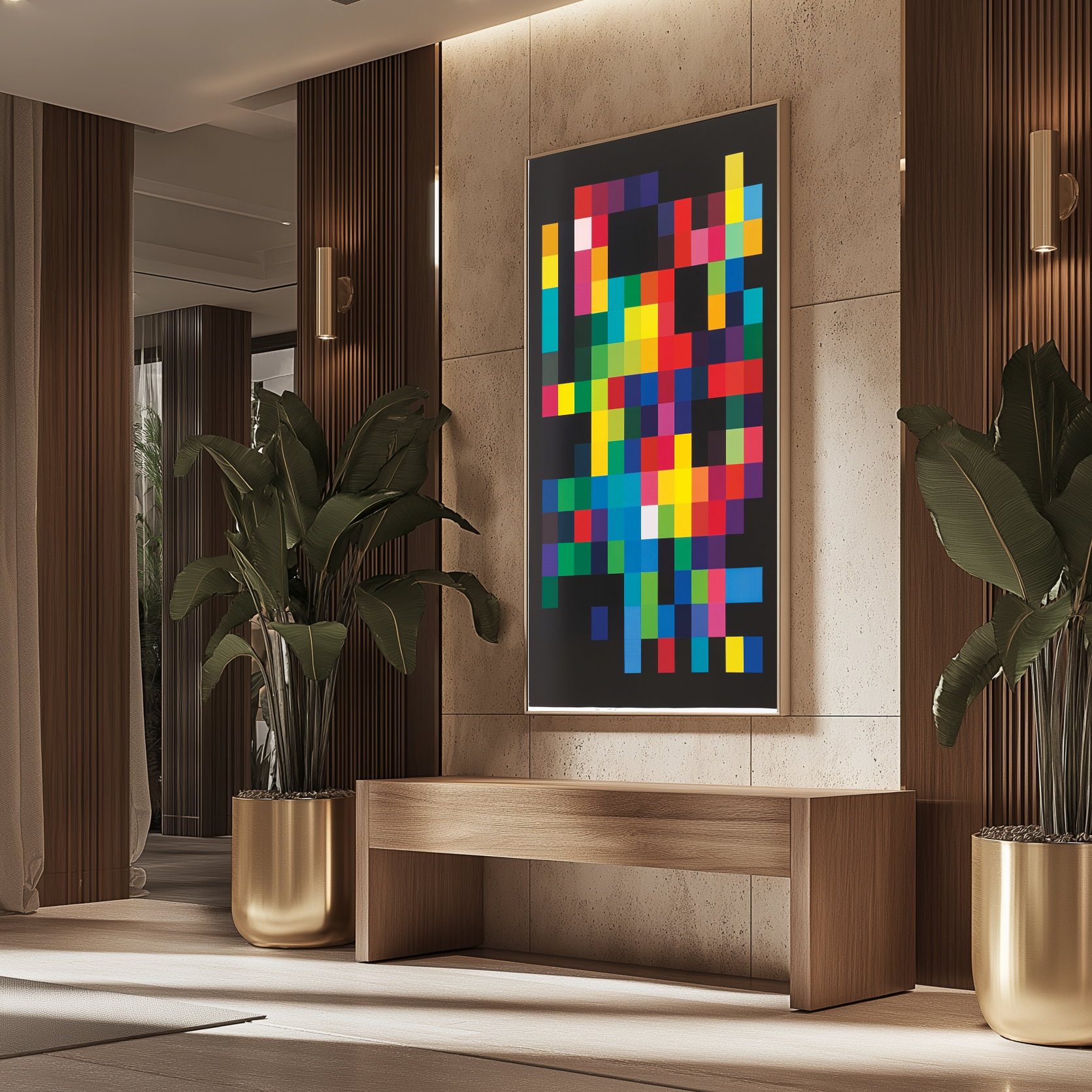 Pixelated Rhythm #UA-157