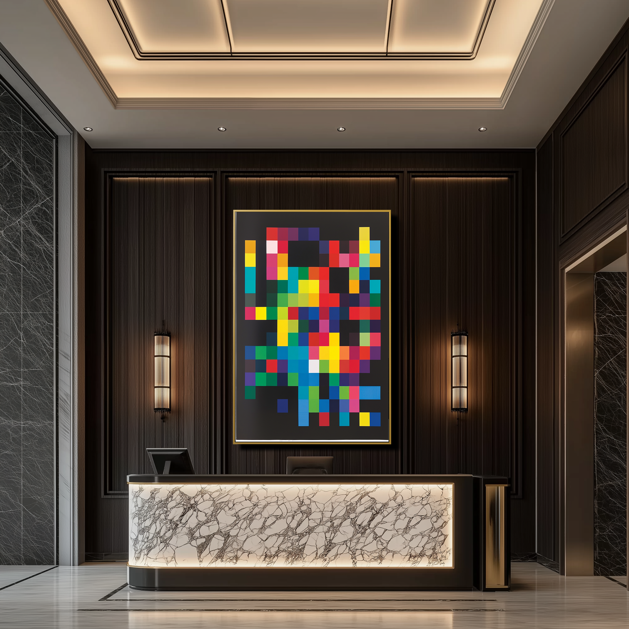 Pixelated Rhythm #UA-157
