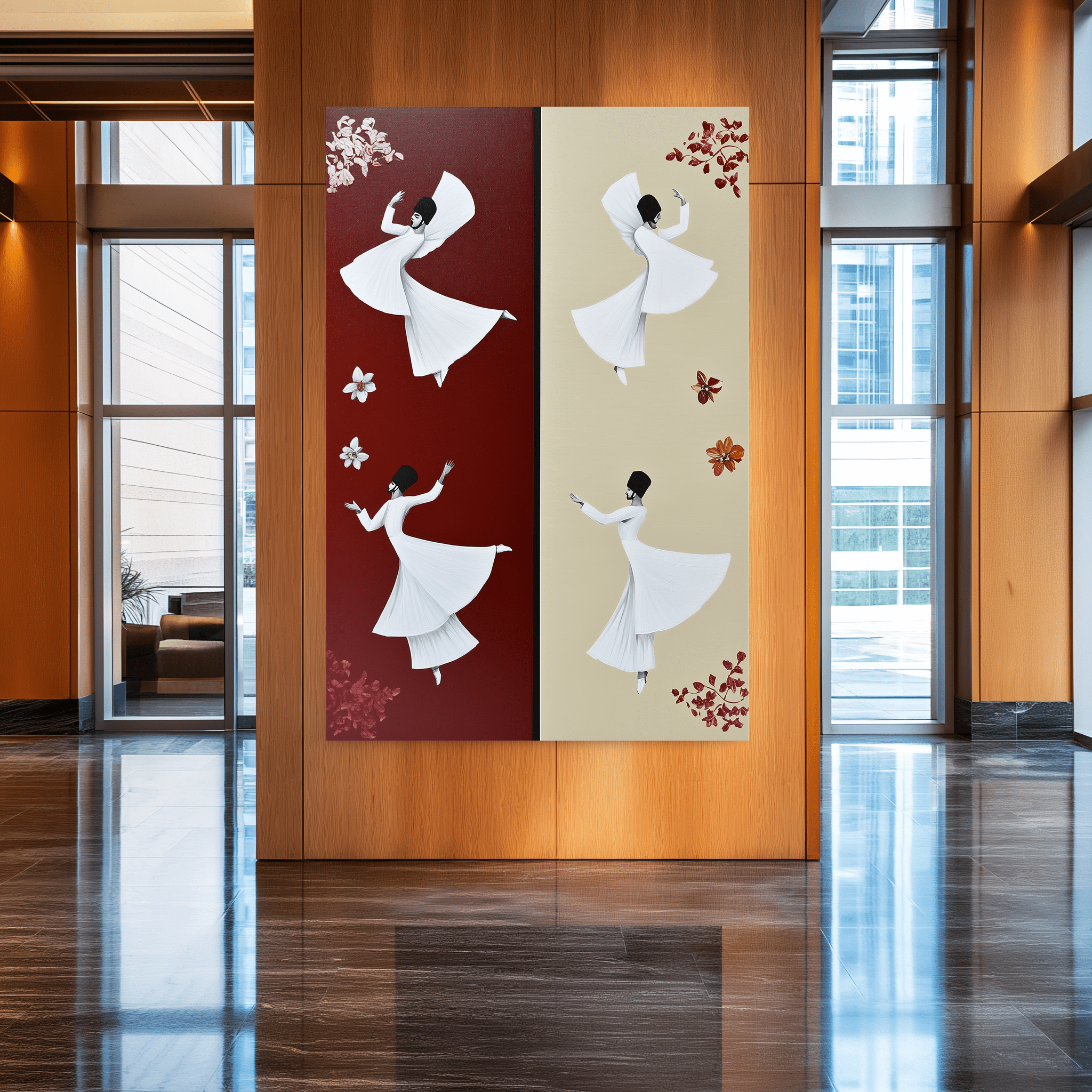 Between Petals and Prayer UA - 1273 - Unique Aesthetics