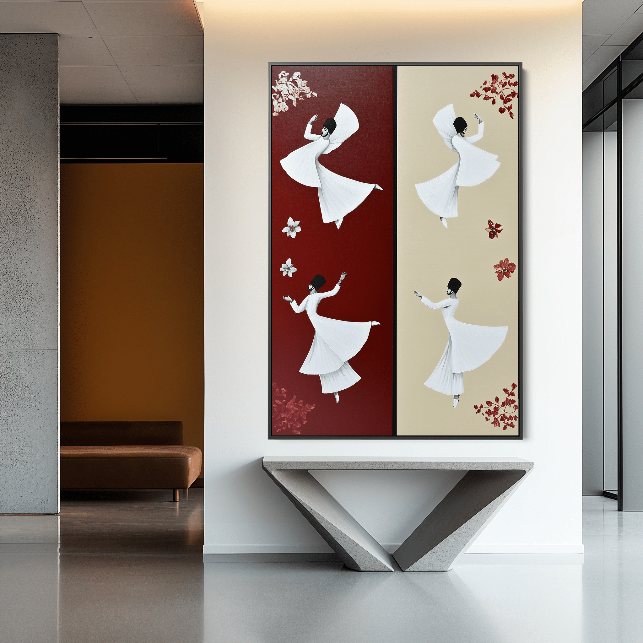 Between Petals and Prayer UA - 1273 - Unique Aesthetics