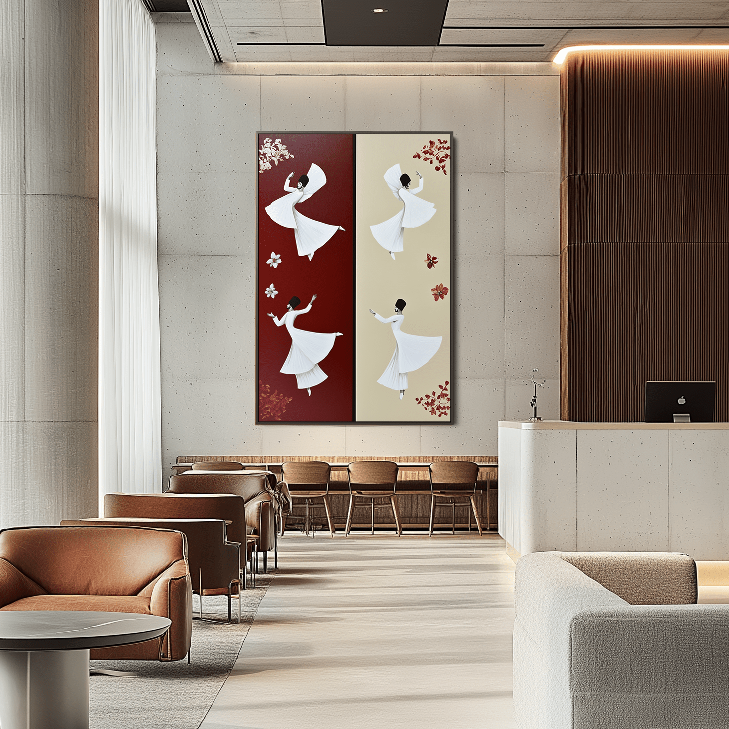 Between Petals and Prayer UA - 1273 - Unique Aesthetics