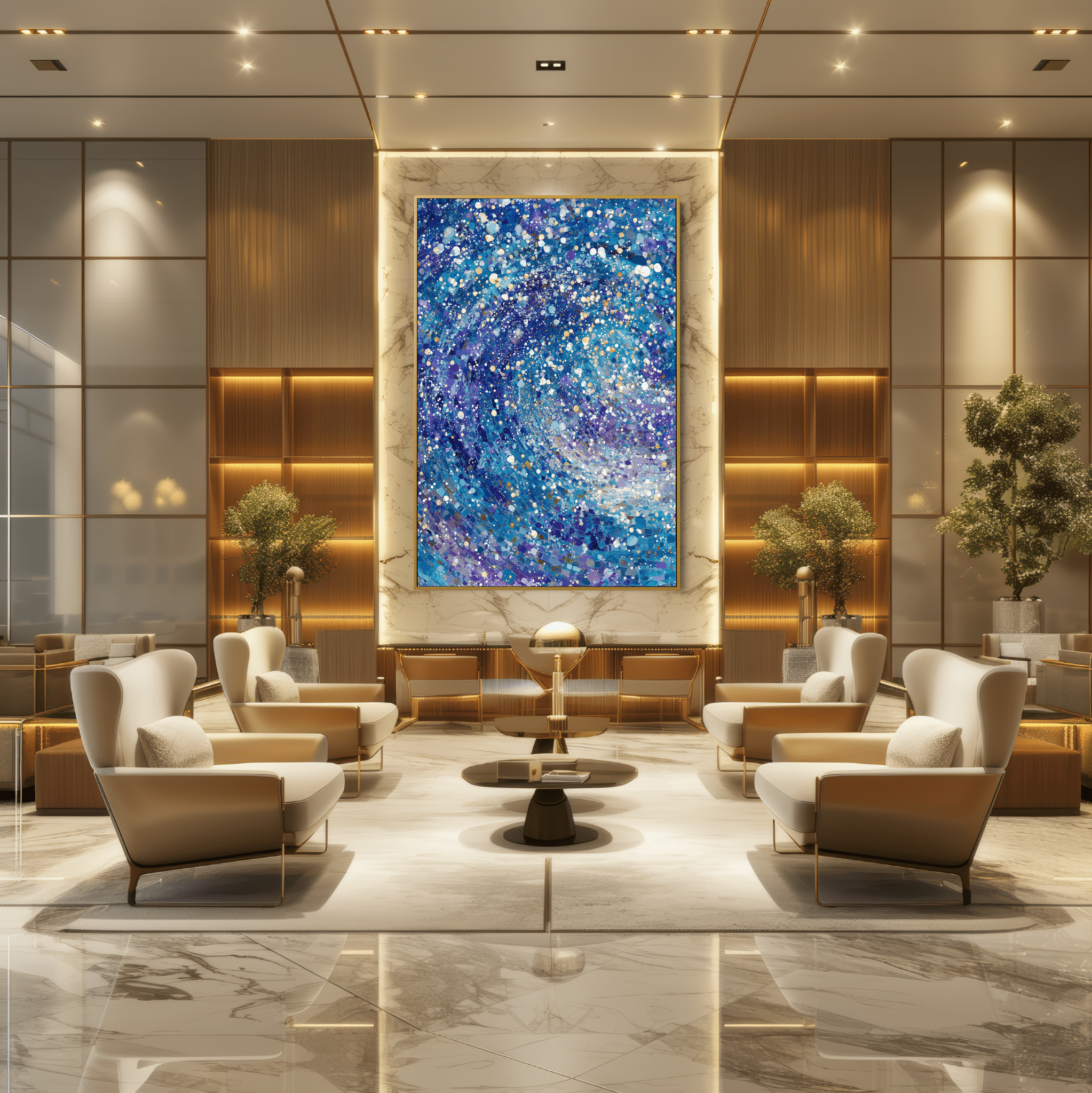 Blue Nebula UA - 754 - Unique Aesthetics