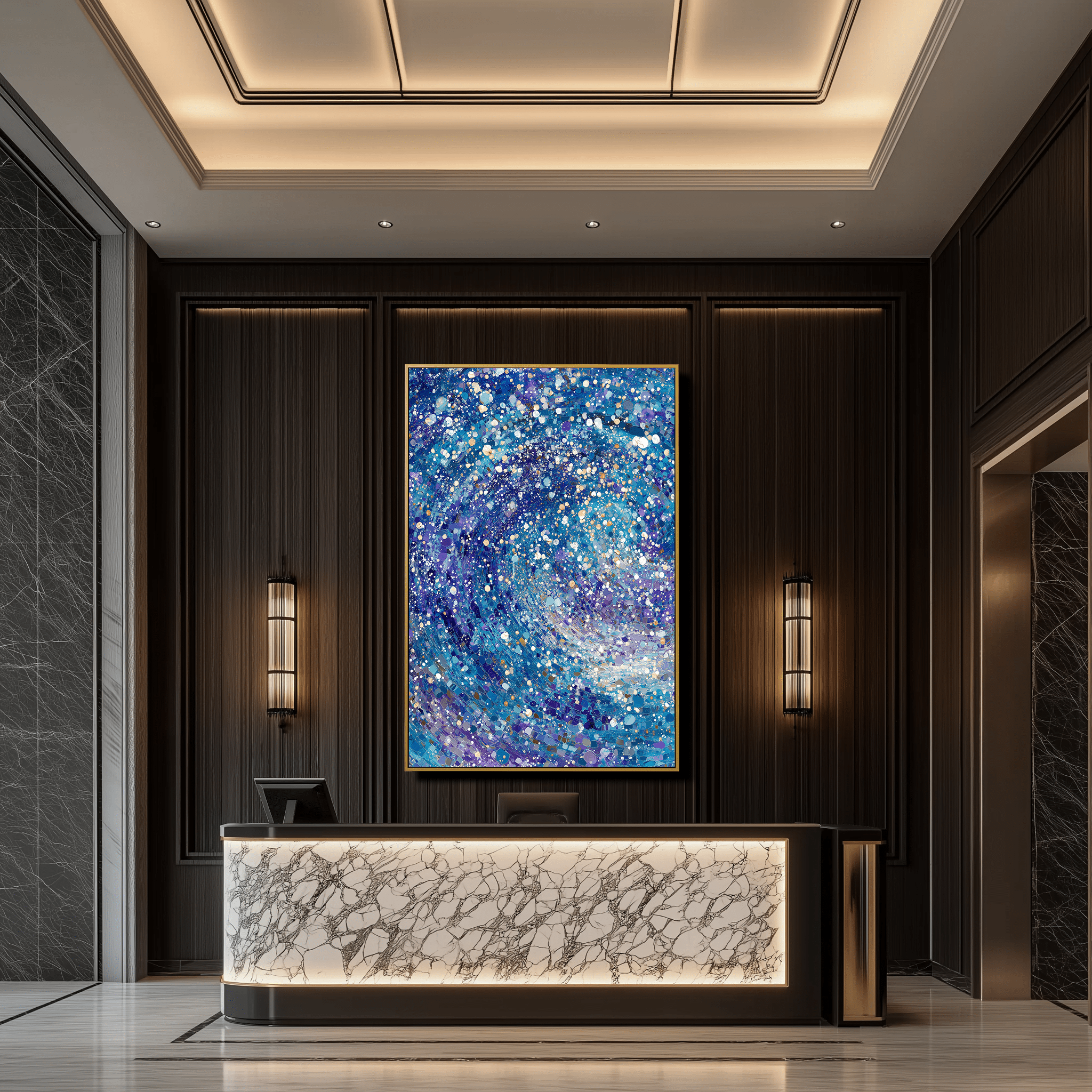 Blue Nebula UA - 754 - Unique Aesthetics