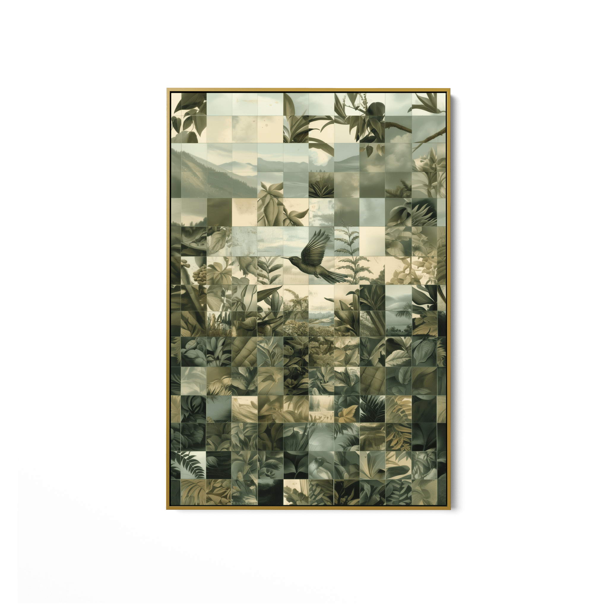 Botanical Memory Grid UA - 1011 - Unique Aesthetics