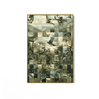 Botanical Memory Grid UA - 1011 - Unique Aesthetics