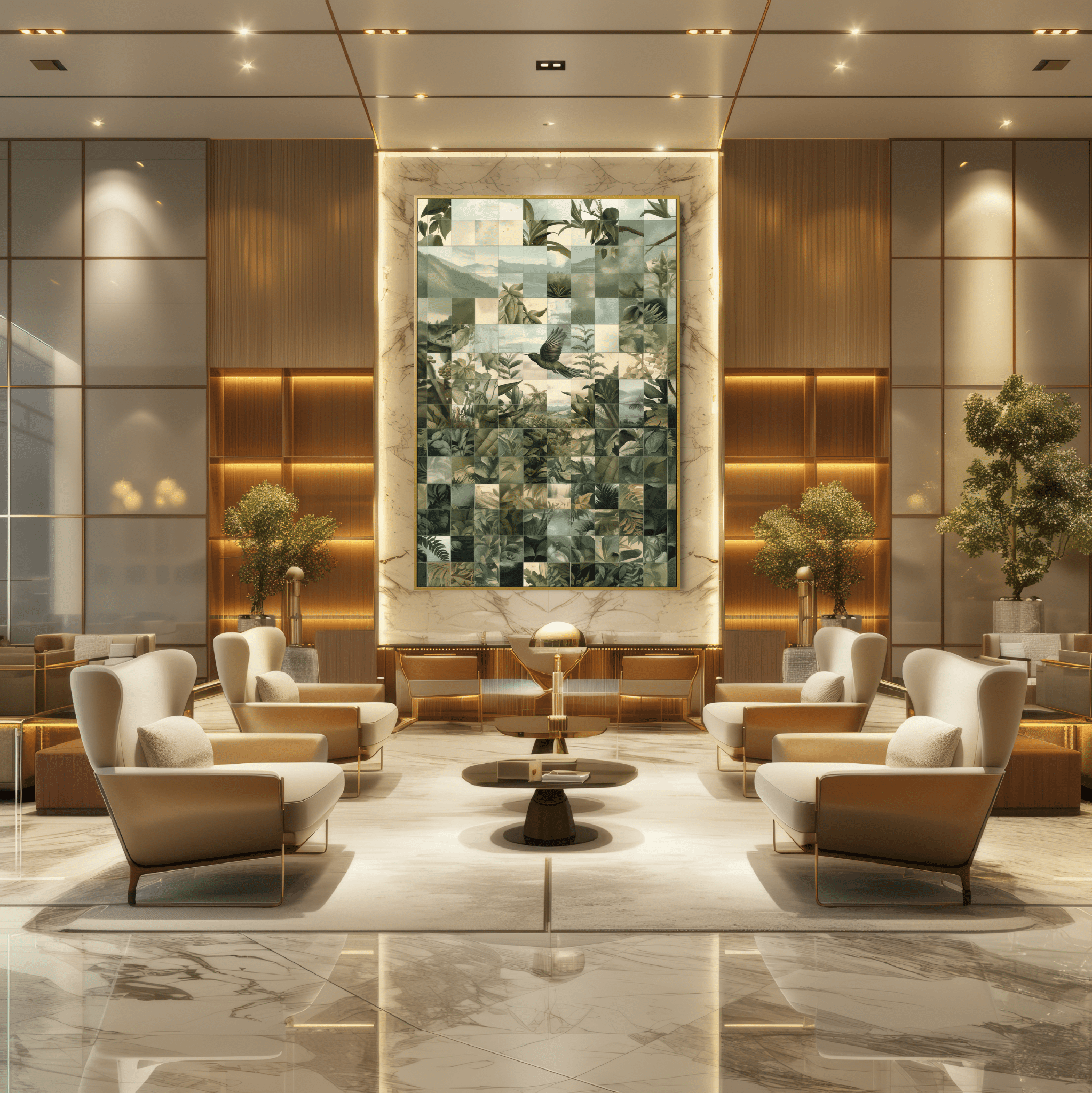 Botanical Memory Grid UA - 1011 - Unique Aesthetics