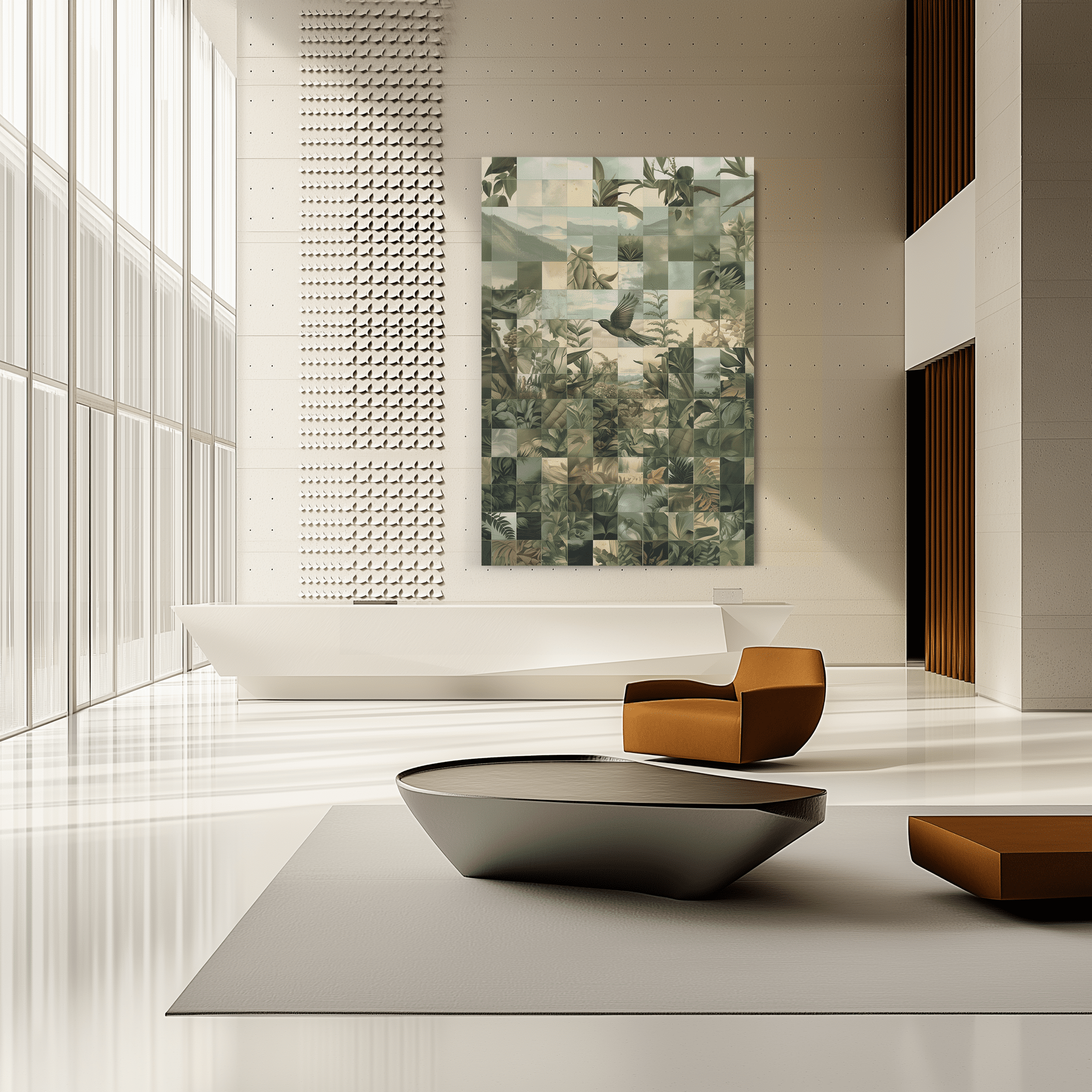 Botanical Memory Grid UA - 1011 - Unique Aesthetics