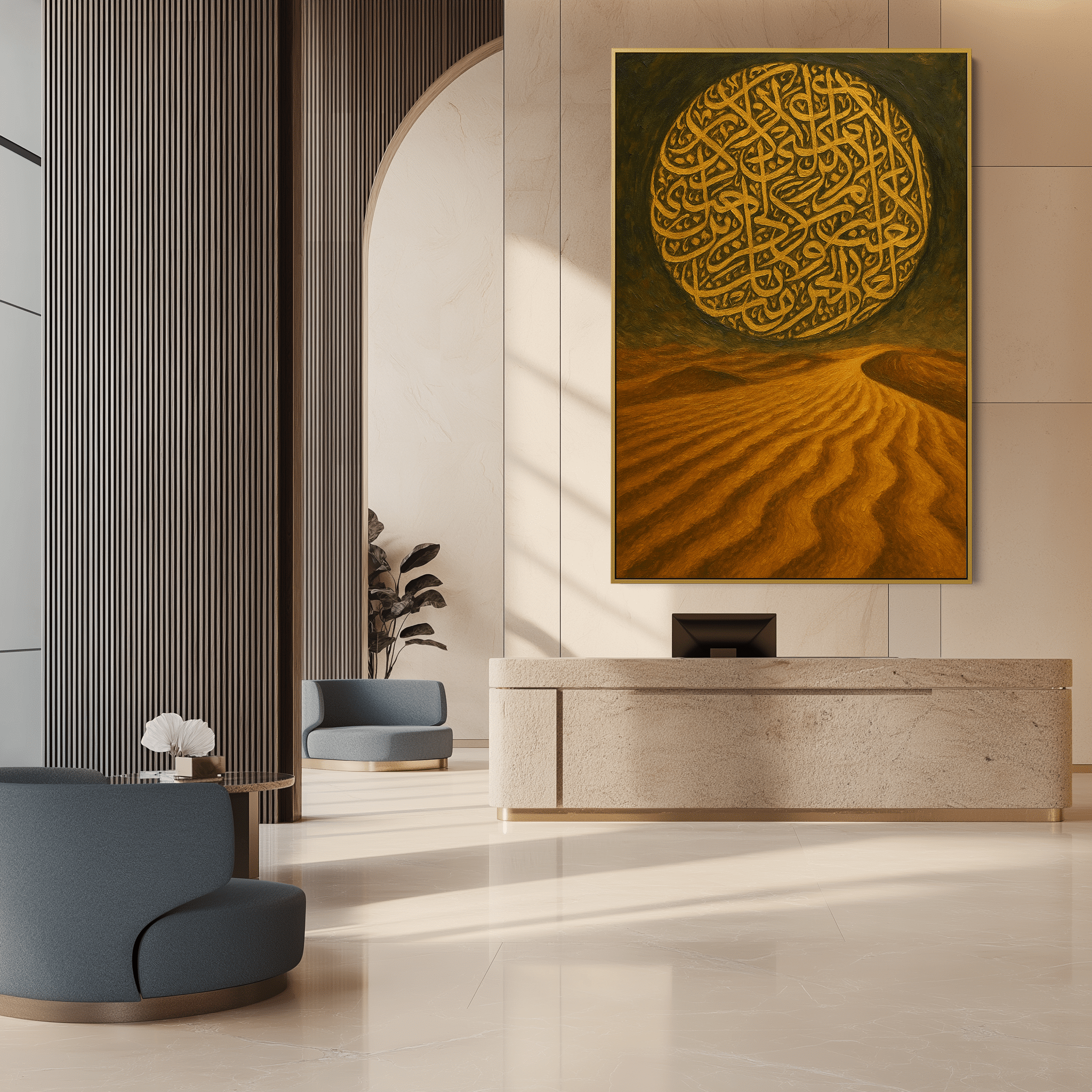 Calligraphy of the Dunes UA - 1446 - Unique Aesthetics