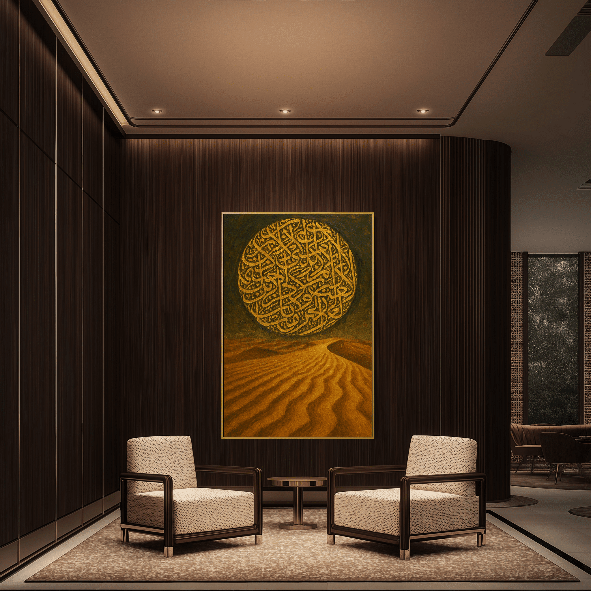 Calligraphy of the Dunes UA - 1446 - Unique Aesthetics