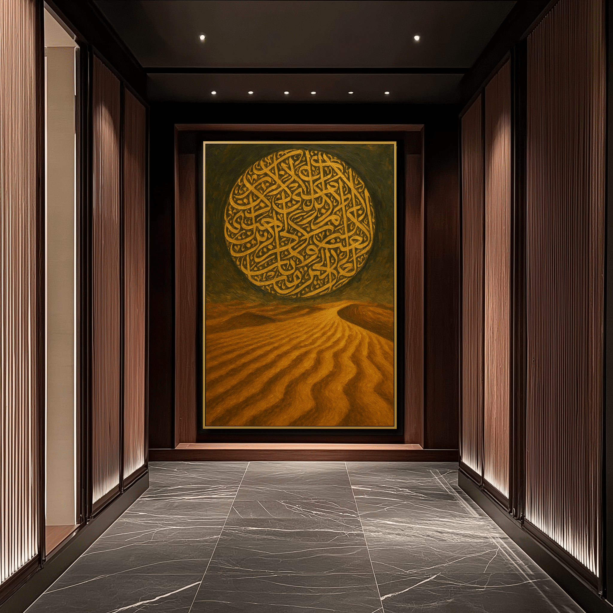 Calligraphy of the Dunes UA - 1446 - Unique Aesthetics