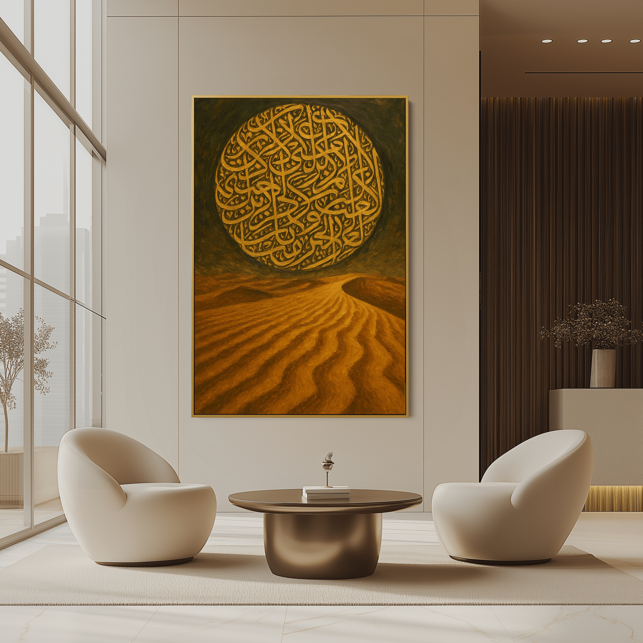 Calligraphy of the Dunes UA - 1446 - Unique Aesthetics