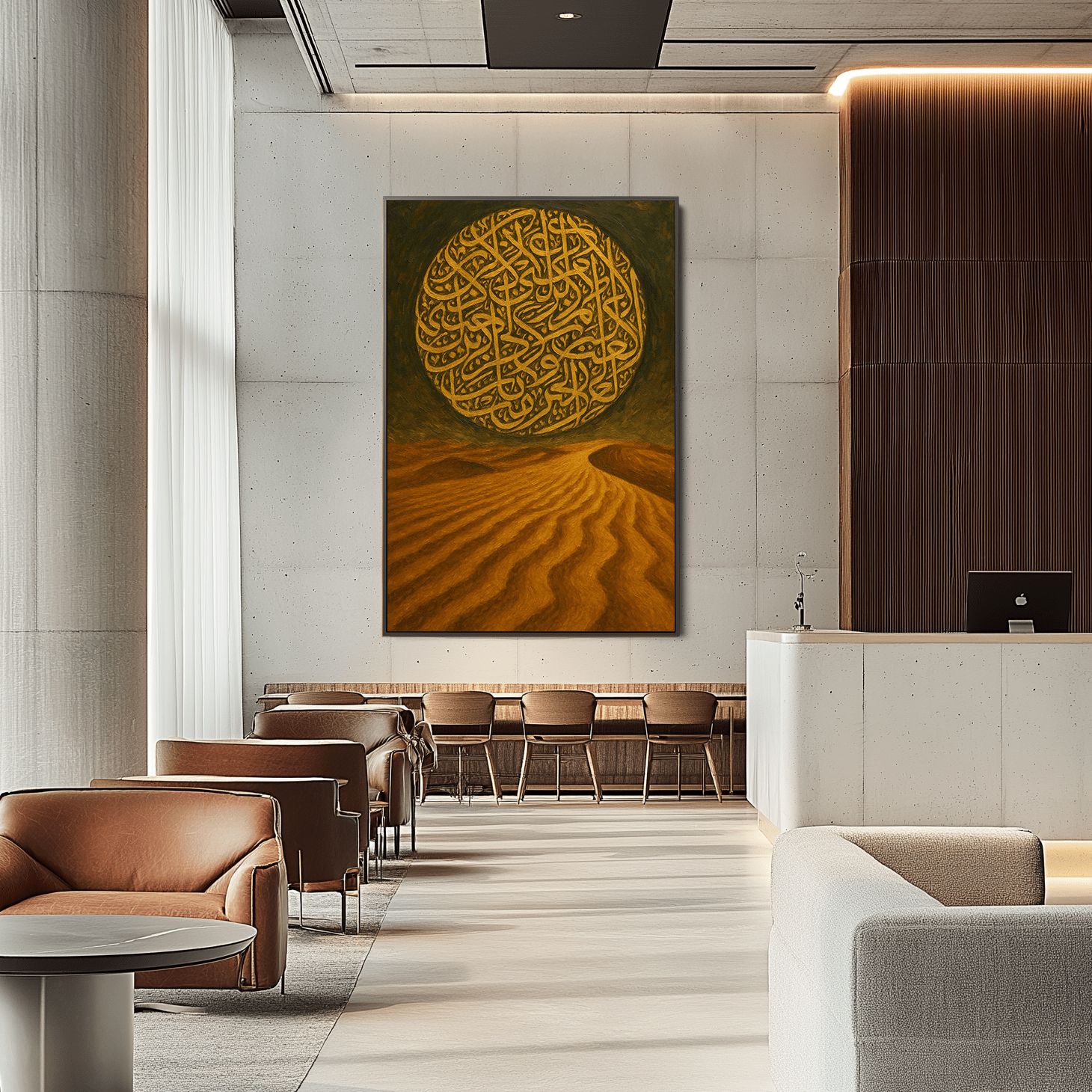 Calligraphy of the Dunes UA - 1446 - Unique Aesthetics