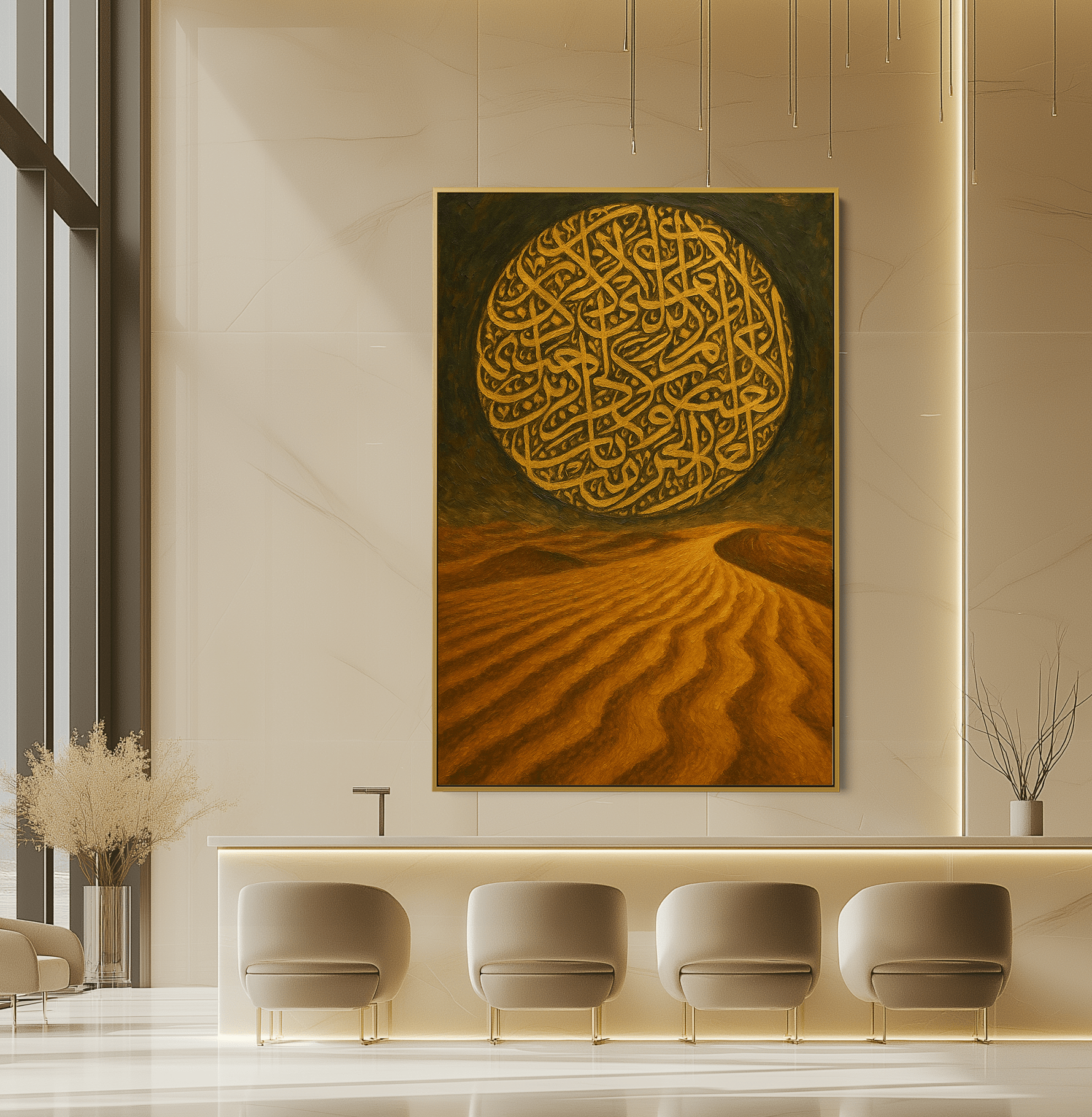 Calligraphy of the Dunes UA - 1446 - Unique Aesthetics