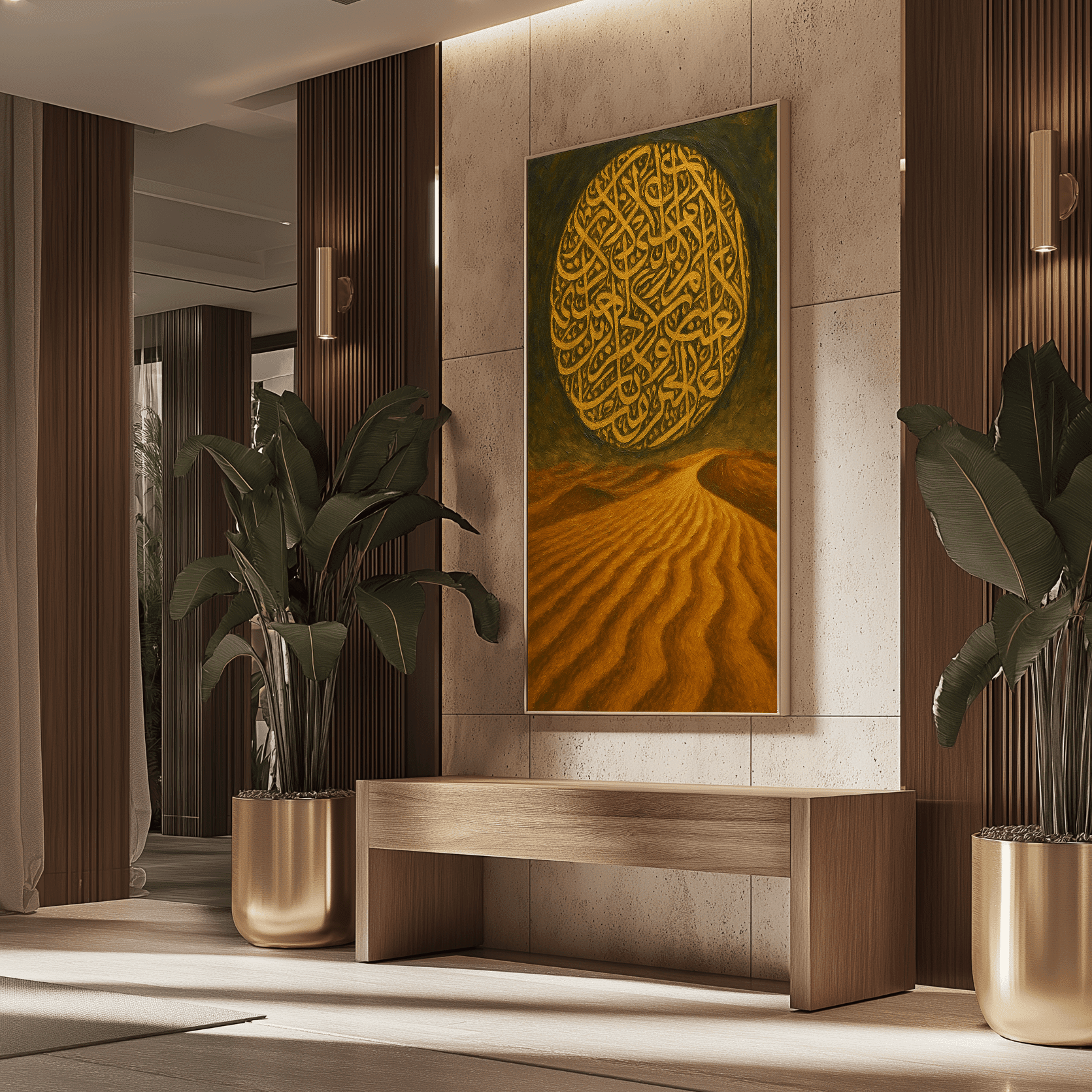 Calligraphy of the Dunes UA - 1446 - Unique Aesthetics