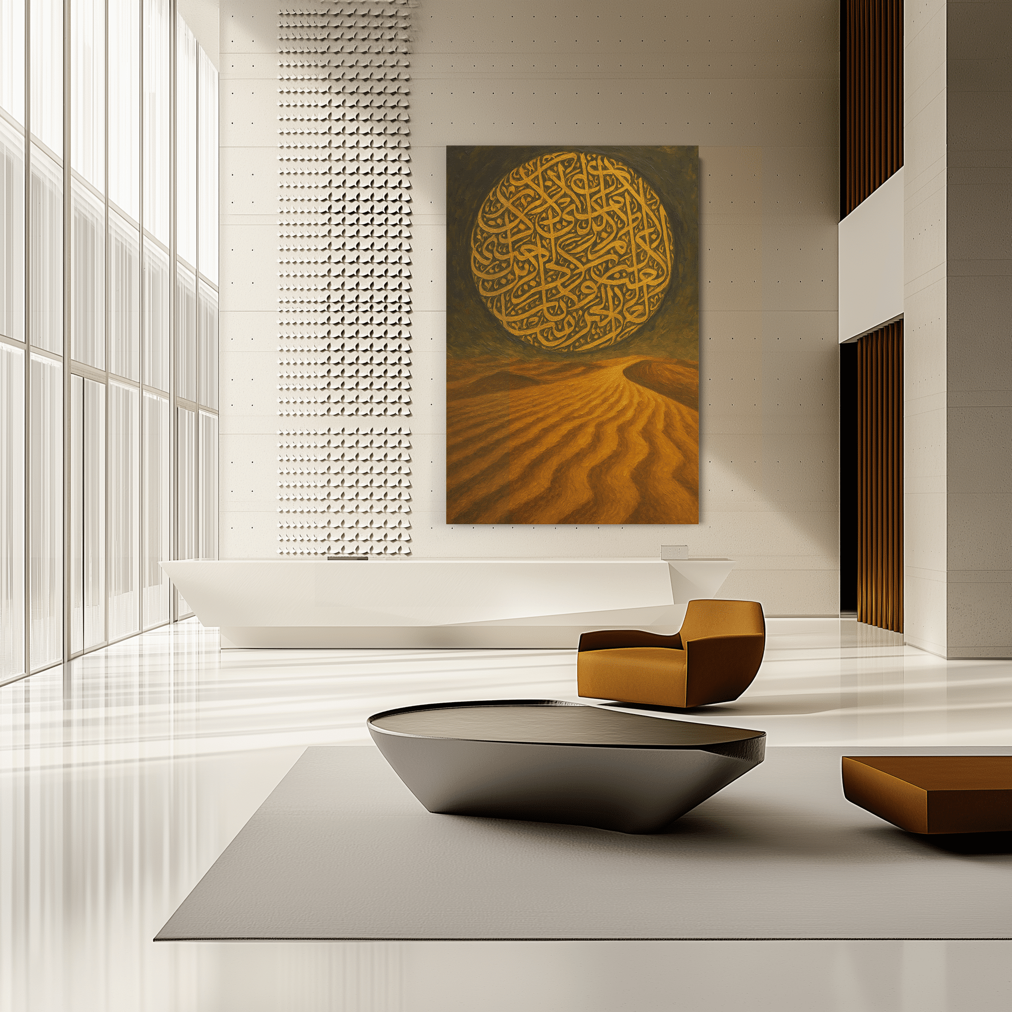 Calligraphy of the Dunes UA - 1446 - Unique Aesthetics