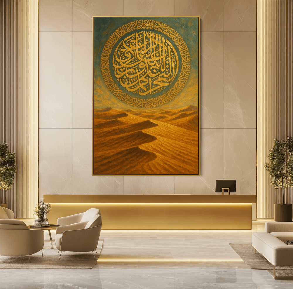 Calligraphy of the Dunes UA - 1456 - Unique Aesthetics