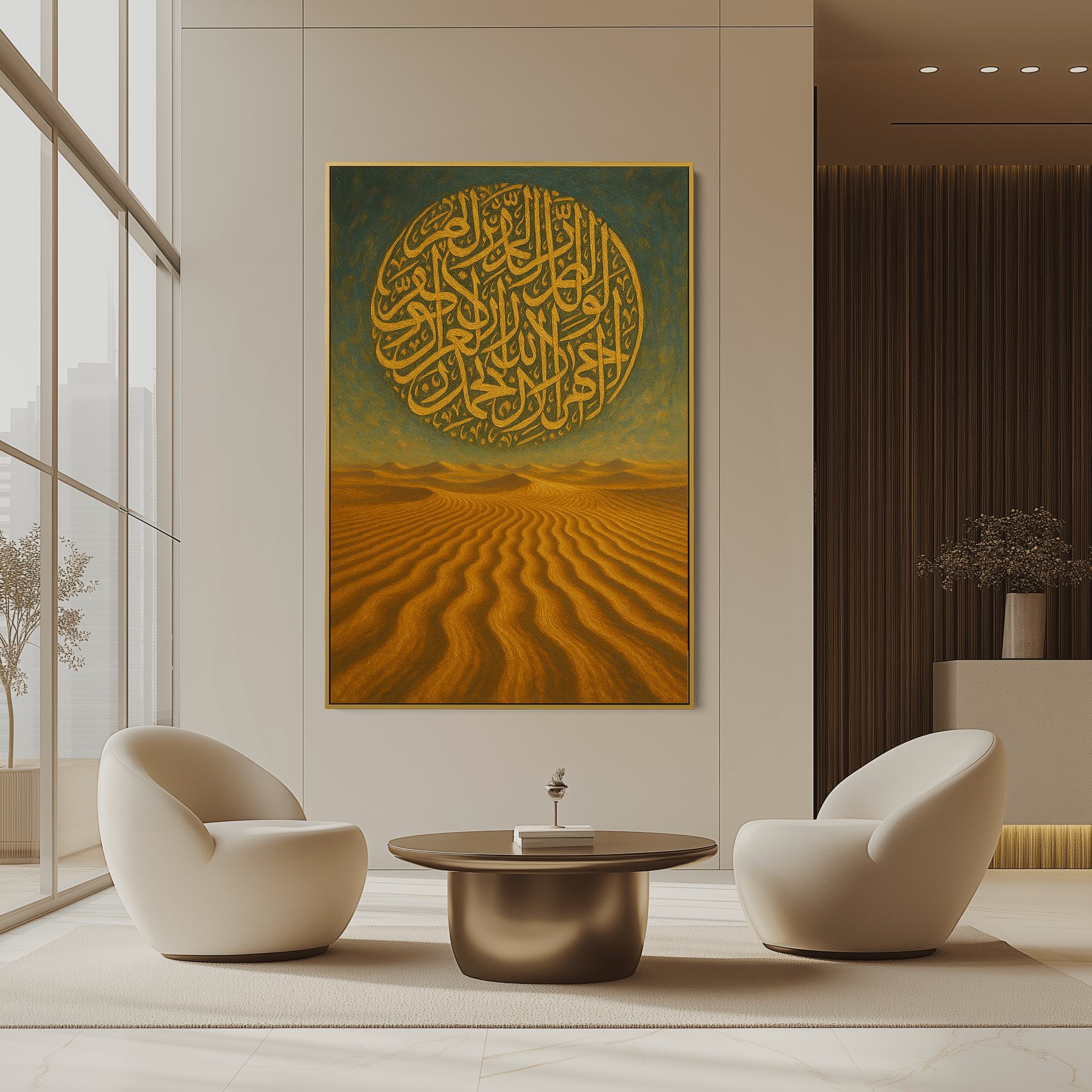 Calligraphy of the Dunes UA - 1458 - Unique Aesthetics
