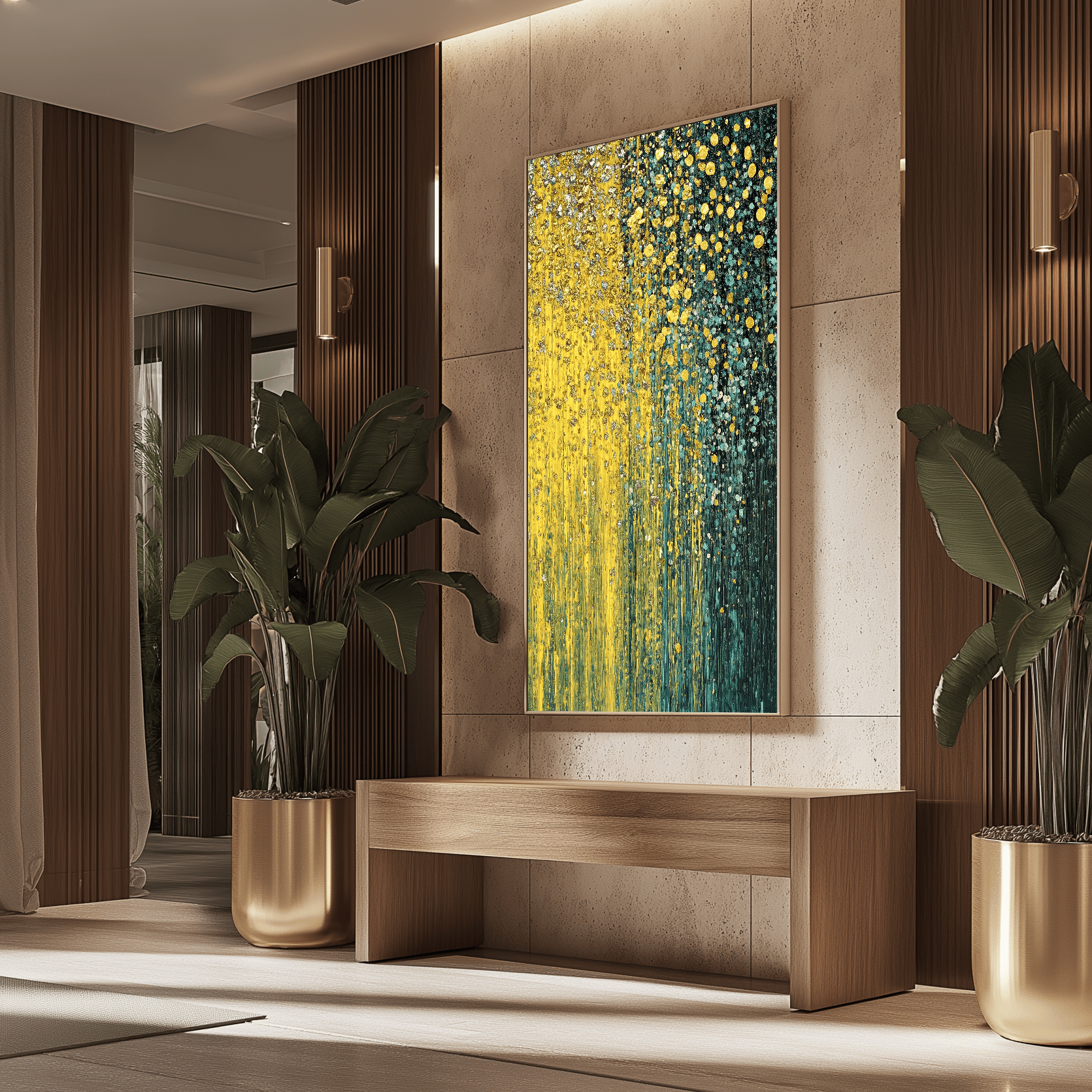 Cascade of Gold UA - 702 - Unique Aesthetics