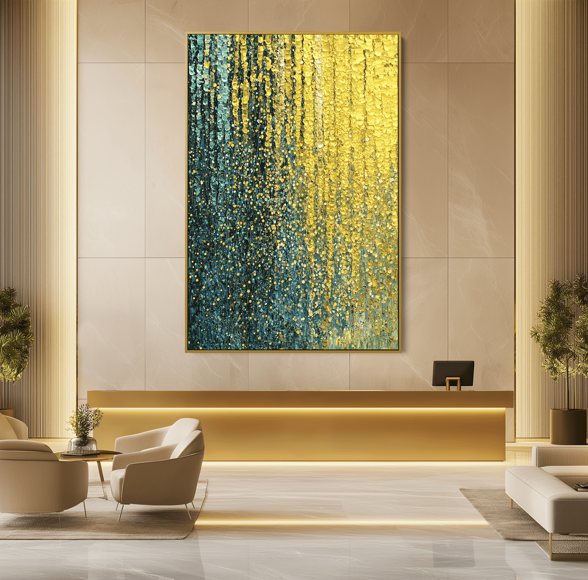 Cascade of Gold UA - 703 - Unique Aesthetics