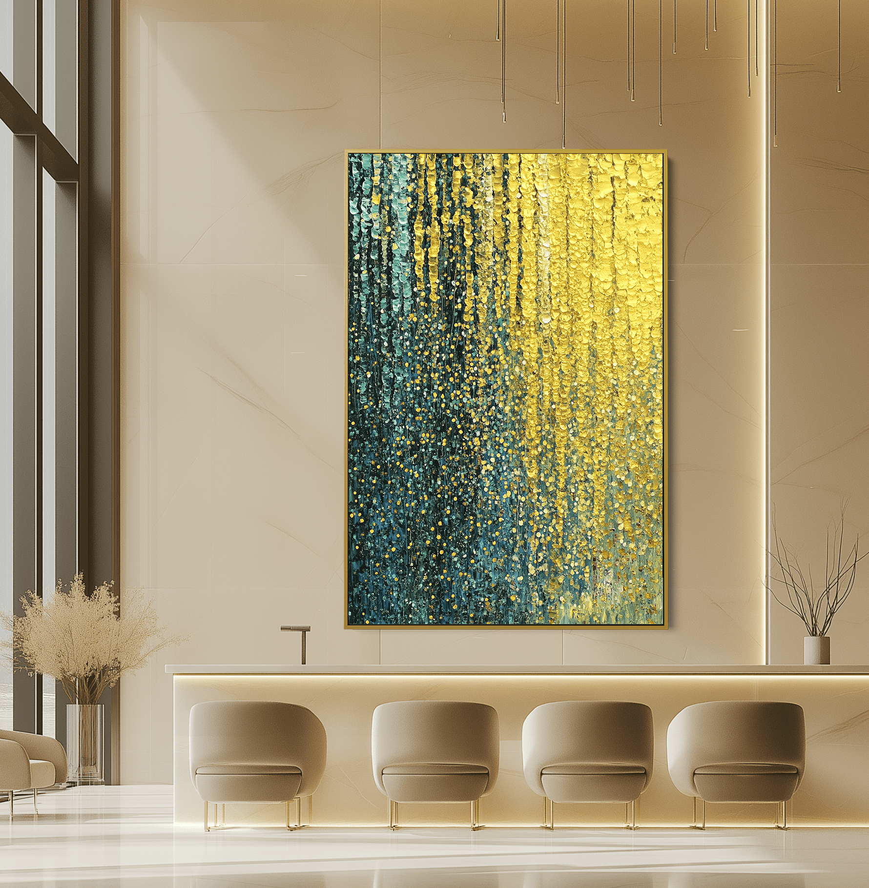 Cascade of Gold UA - 703 - Unique Aesthetics