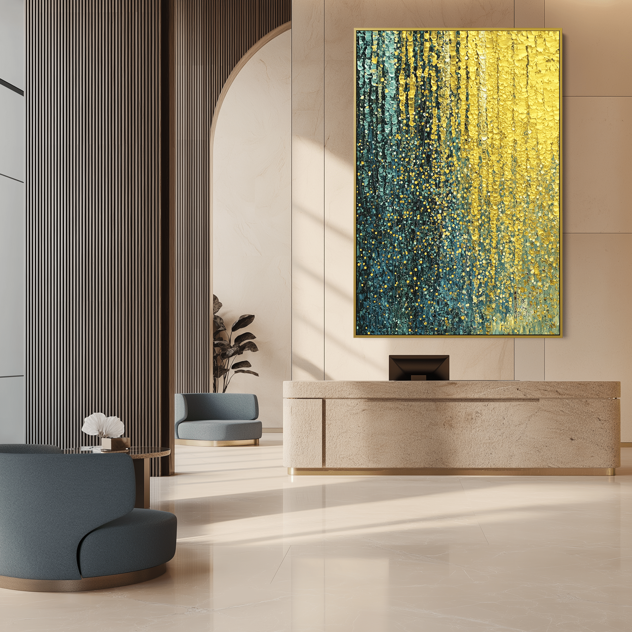 Cascade of Gold UA - 703 - Unique Aesthetics