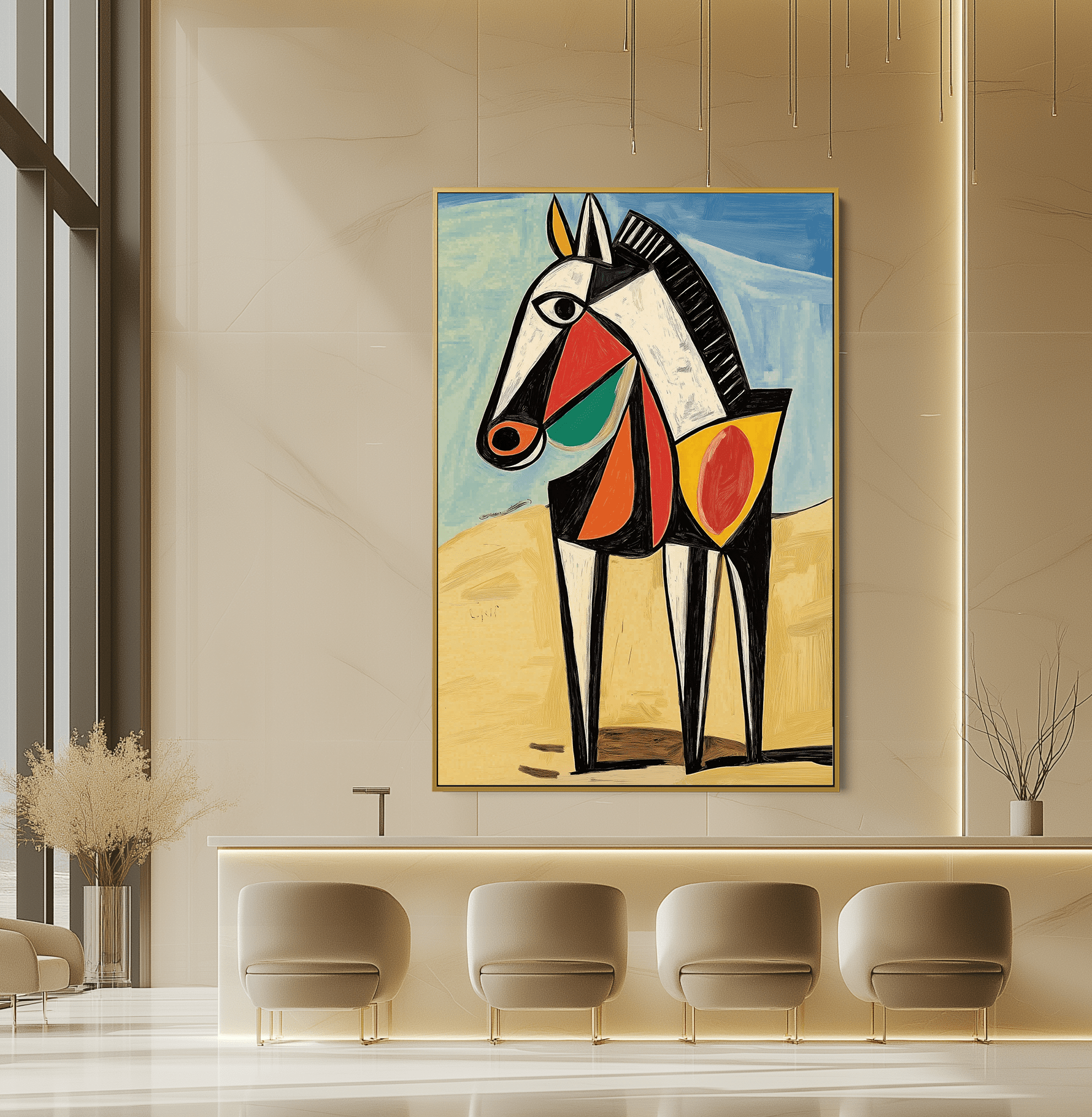 CUBIST STALLION UA - 131 - Unique Aesthetics