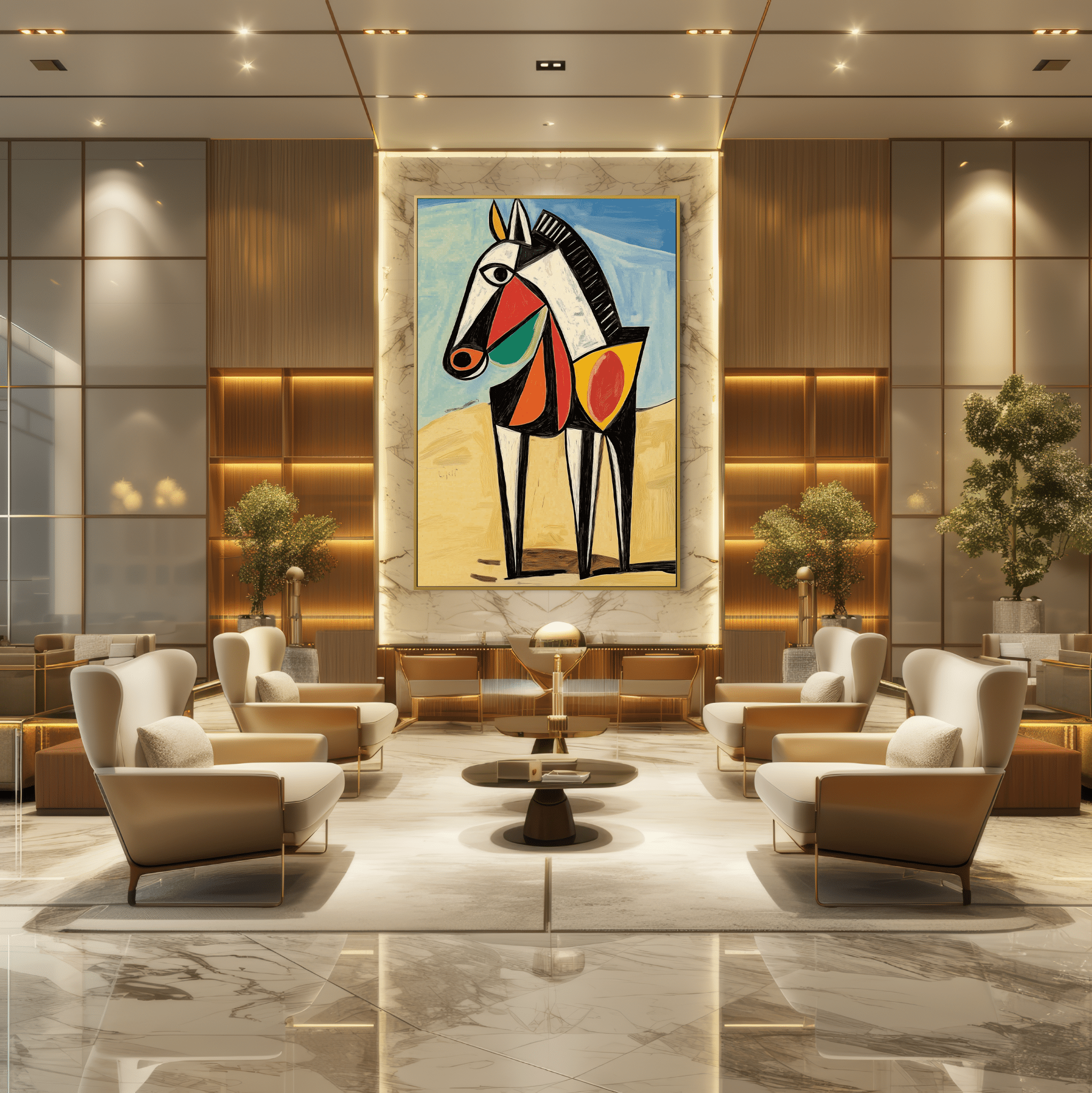 CUBIST STALLION UA - 131 - Unique Aesthetics