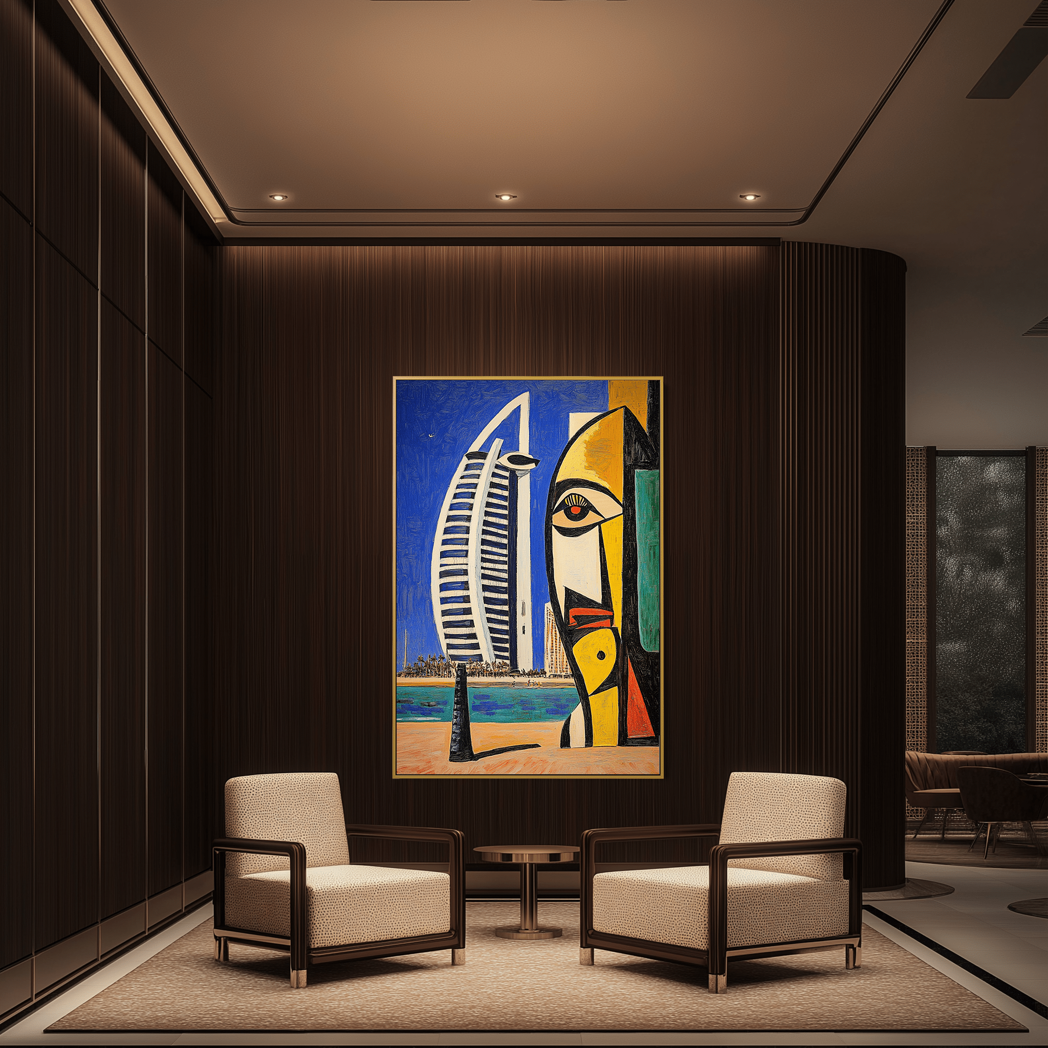 Echoes of Burj UA - 213 - Unique Aesthetics