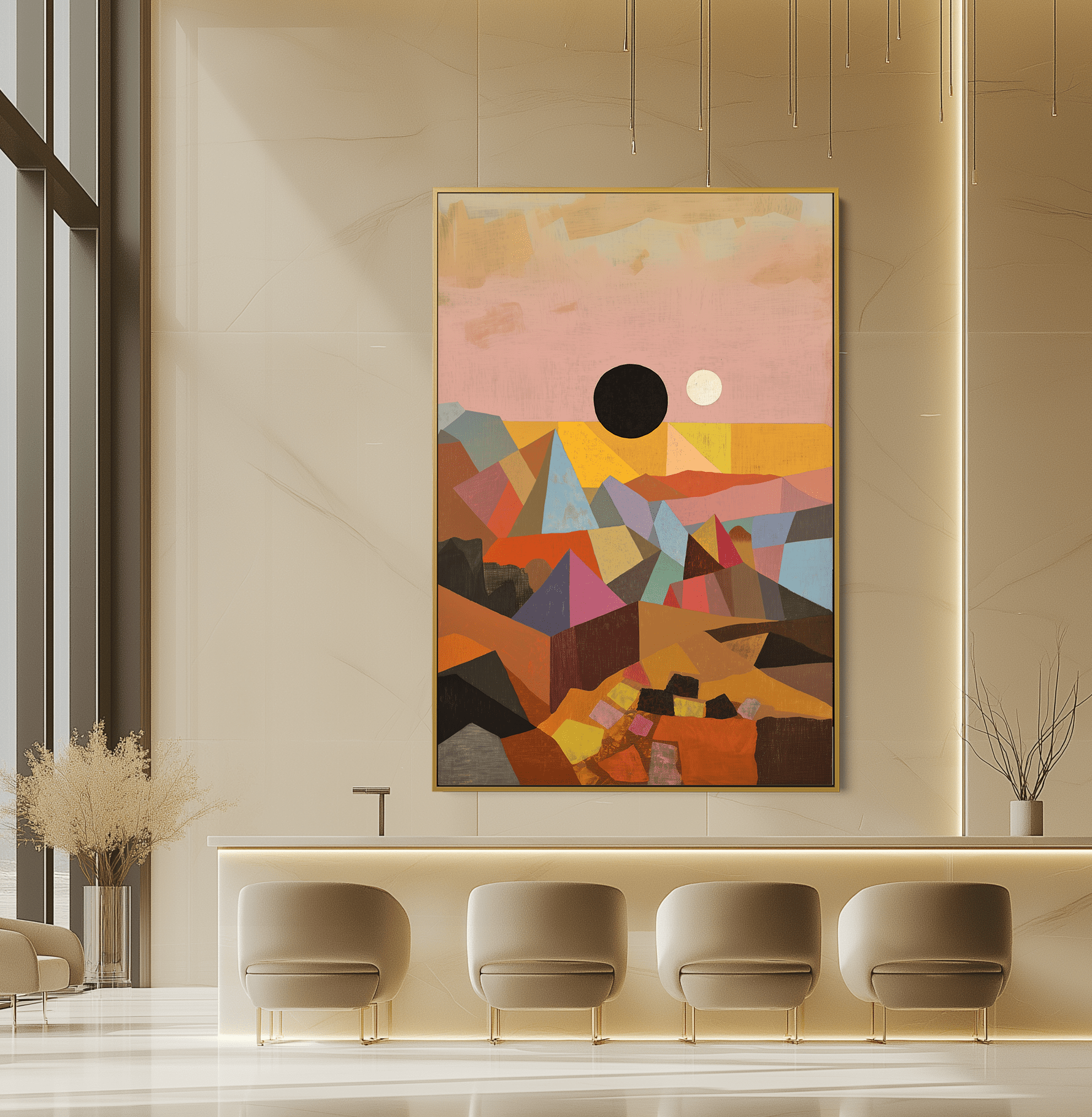 Eclipse Over Silent Dunes UA - 1268 - Unique Aesthetics