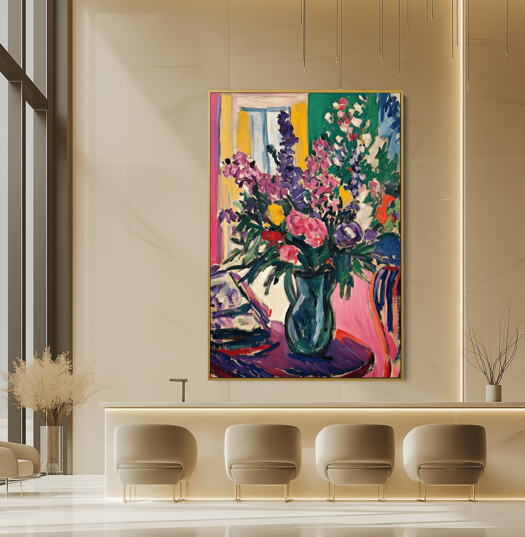 Fauvist Bouquet UA - 286 - Unique Aesthetics