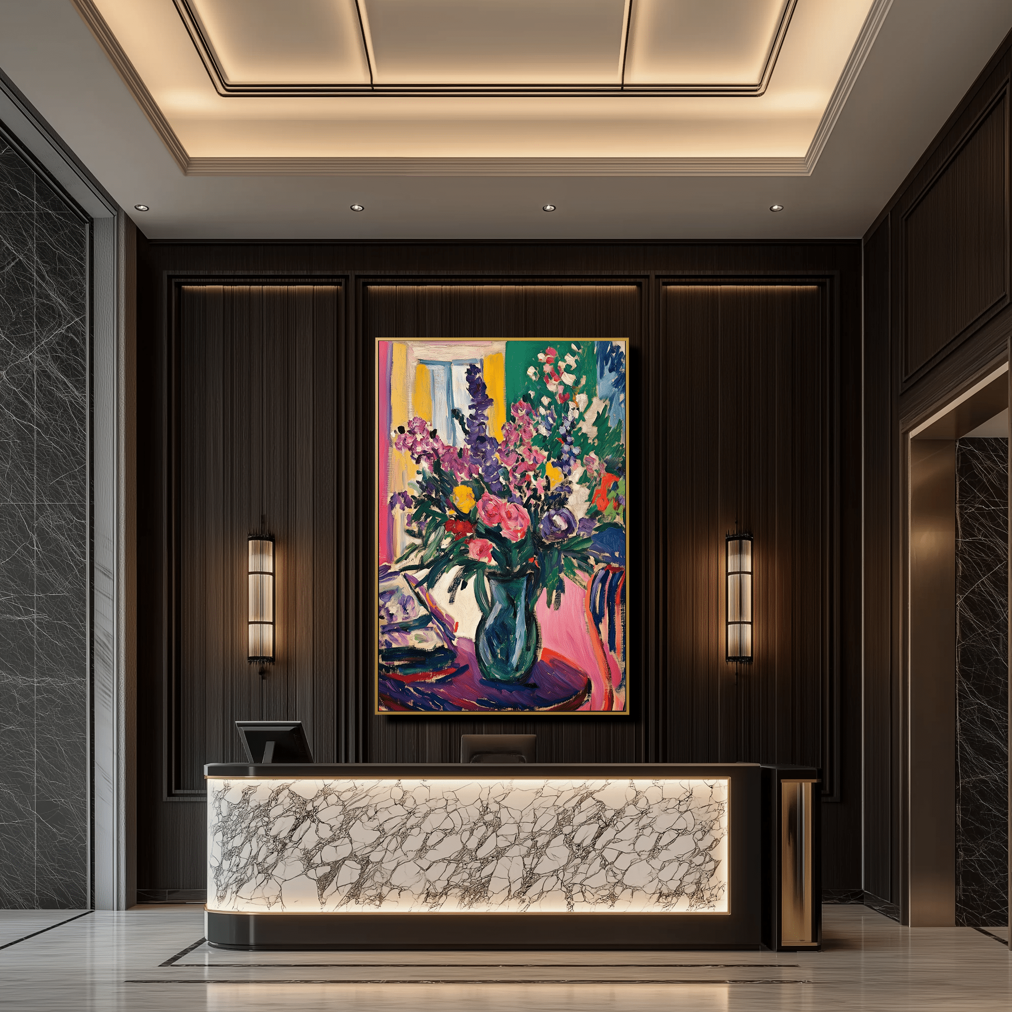 Fauvist Bouquet UA - 286 - Unique Aesthetics