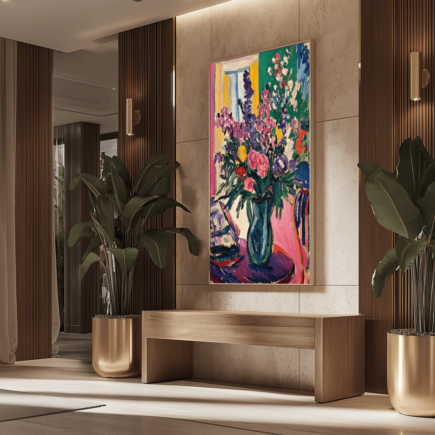 Fauvist Bouquet UA - 286 - Unique Aesthetics