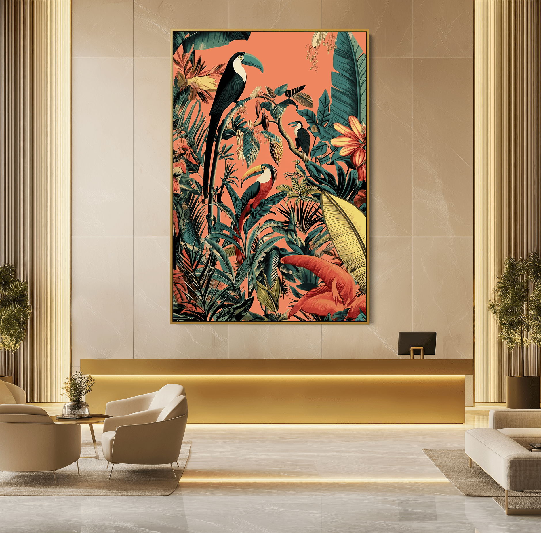 Feathered Drama UA - 1025 - Unique Aesthetics