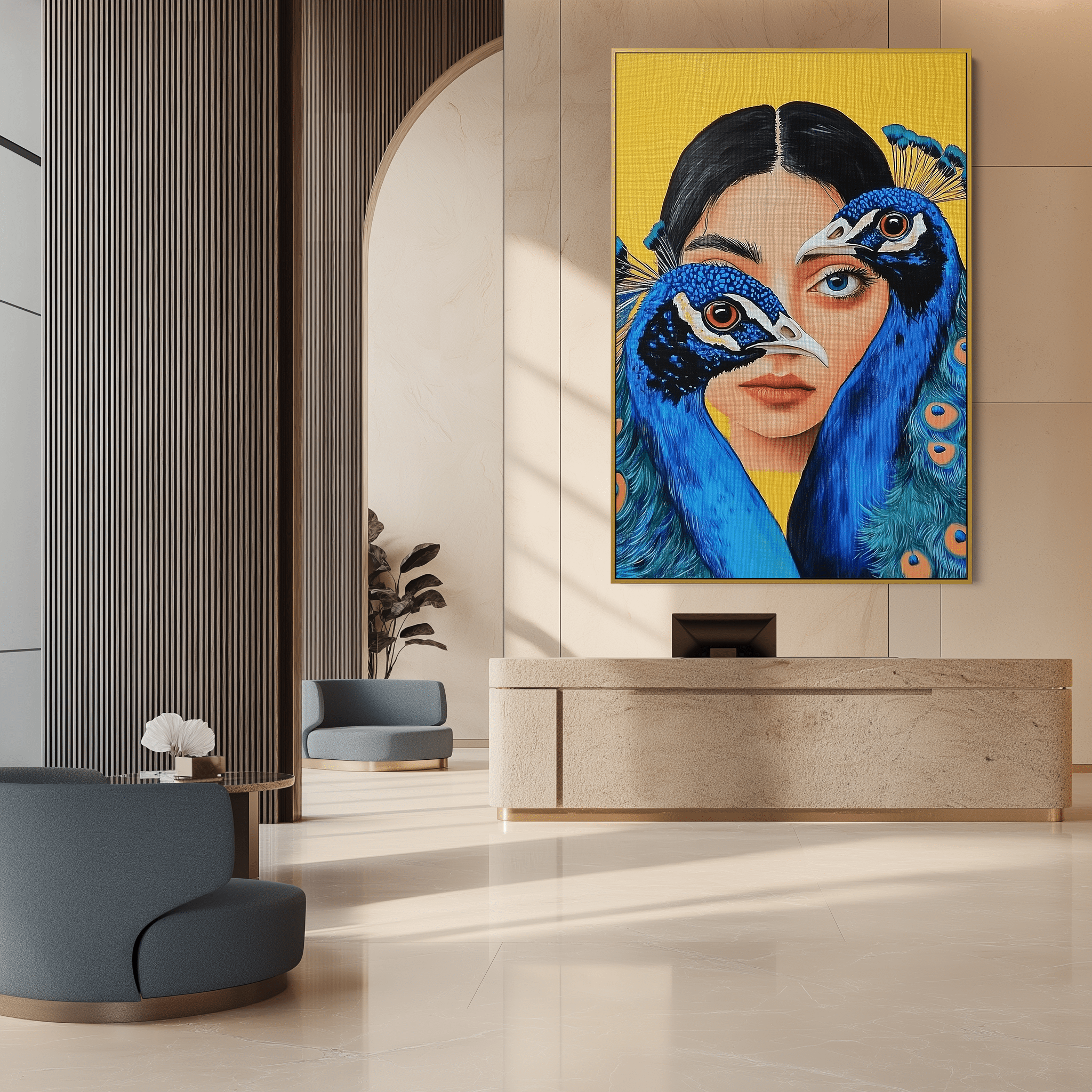 Feathered Gaze UA - 885 - Unique Aesthetics