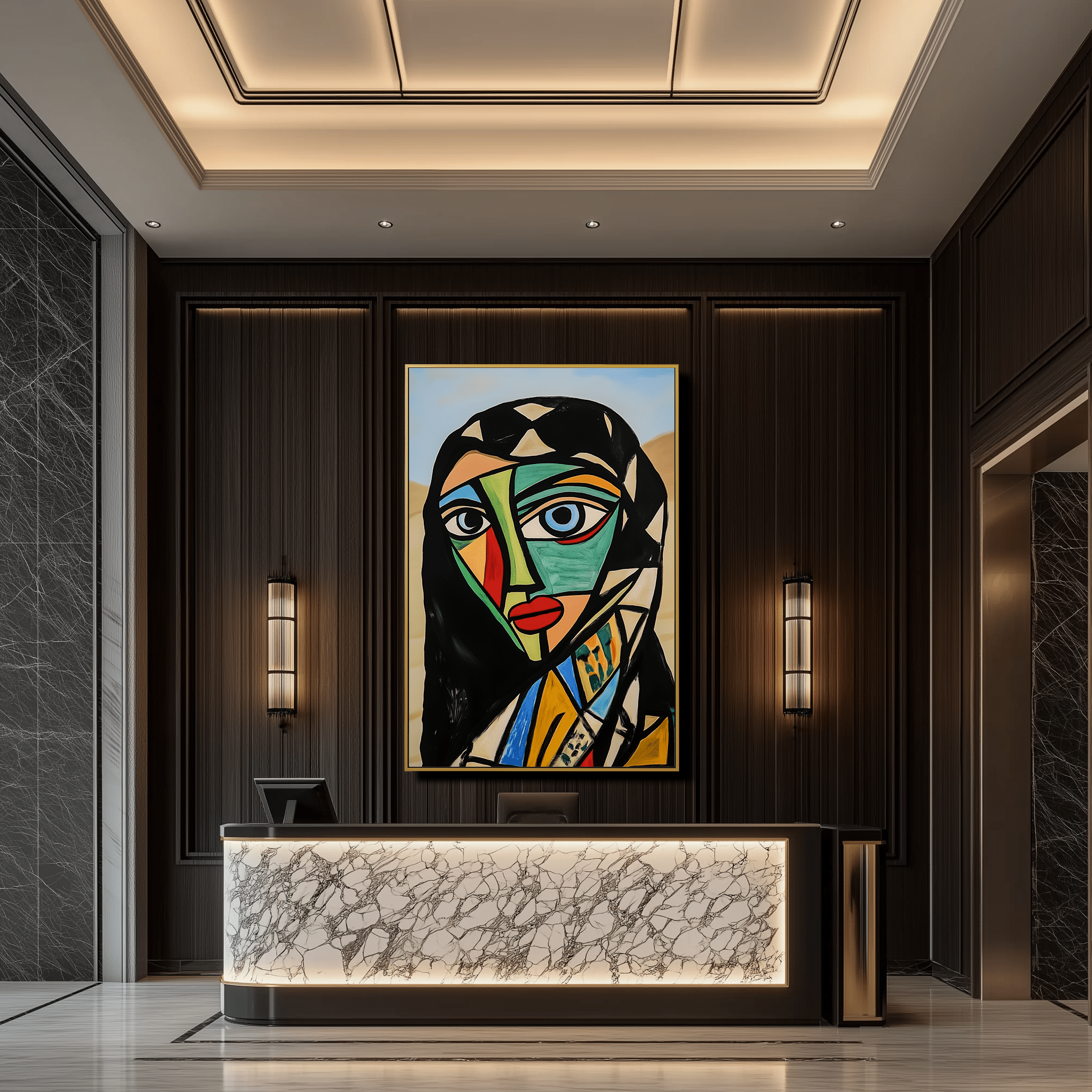 Fragmented Reflection UA - 243 - Unique Aesthetics