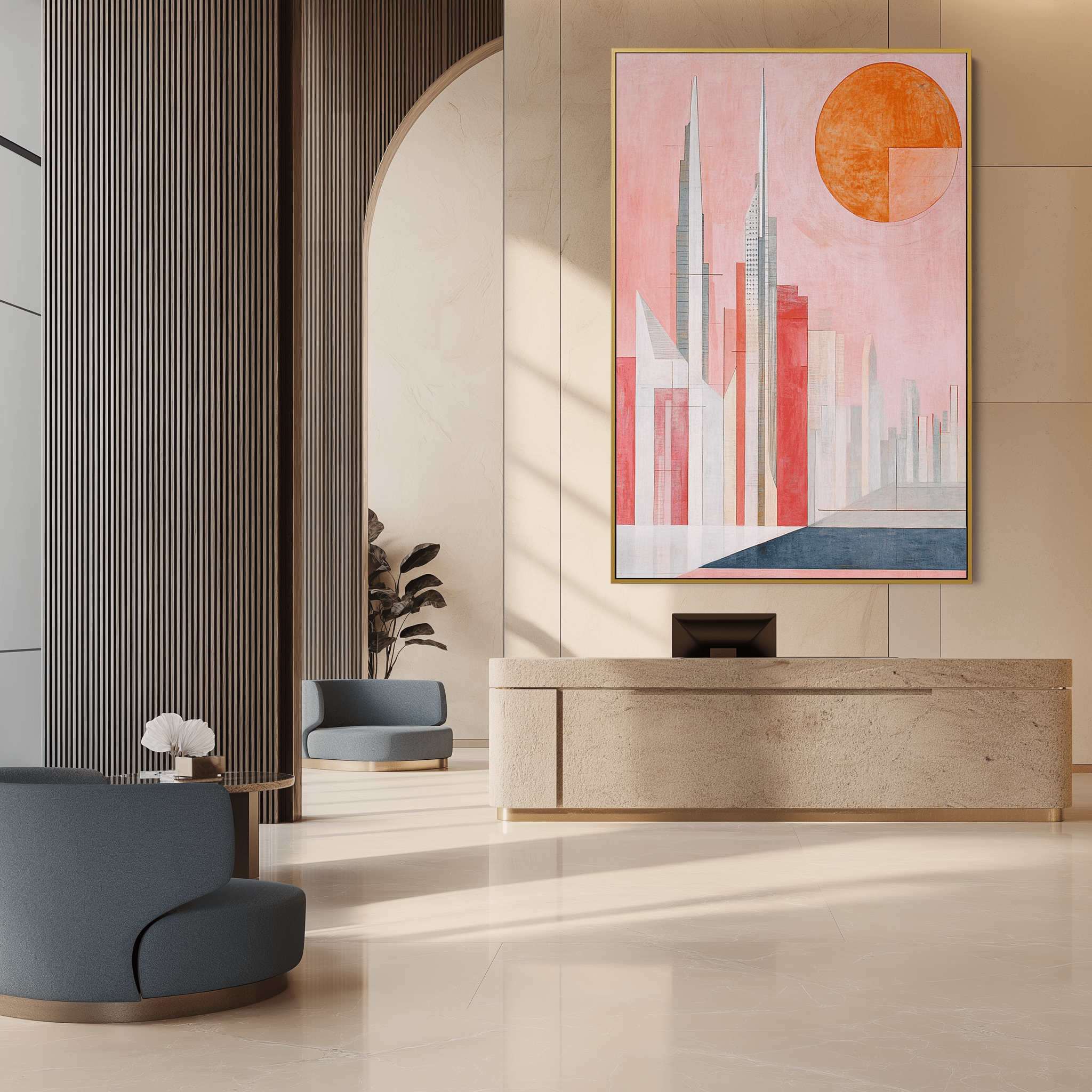 Geometry of Stillness UA - 487 - Unique Aesthetics