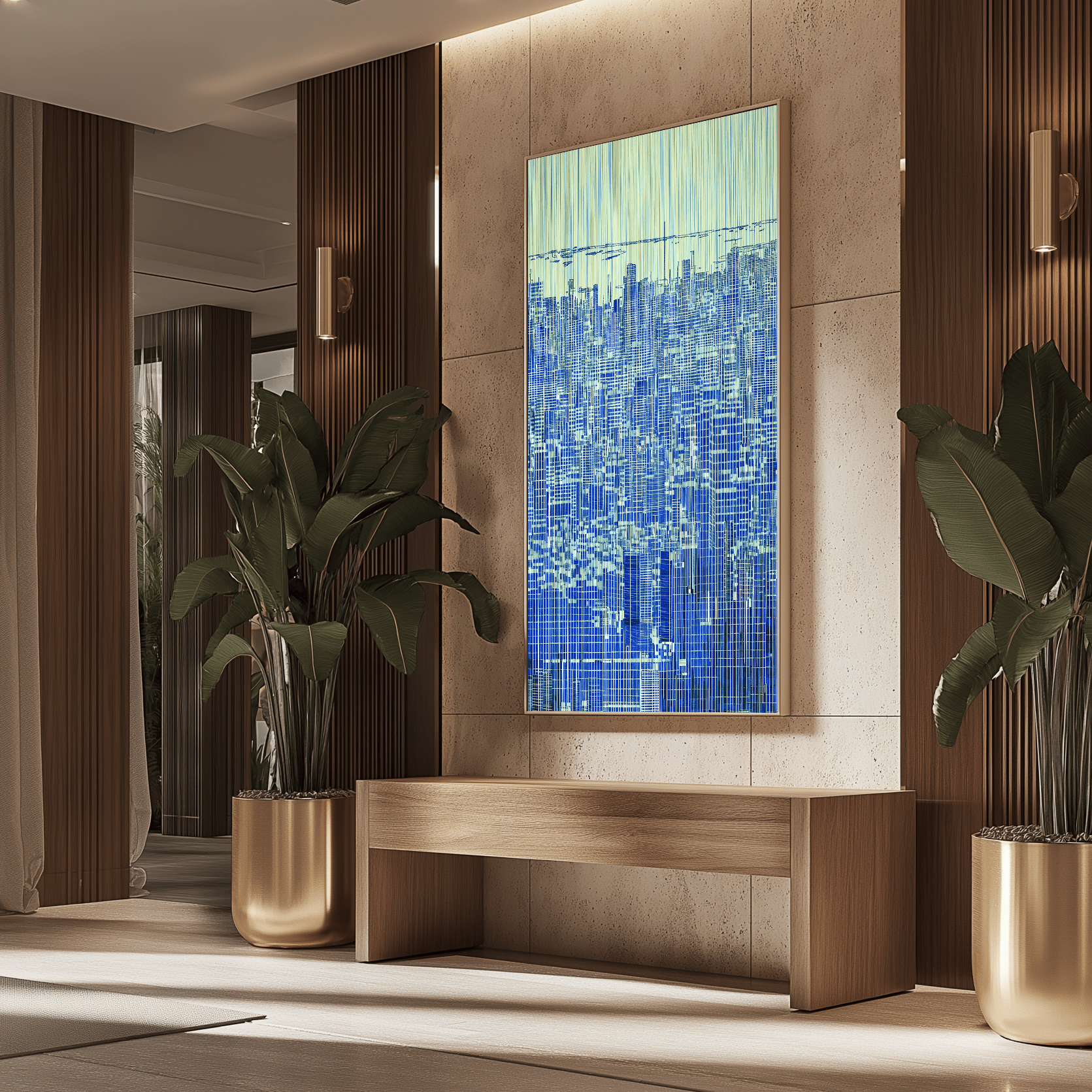 Glitch in the Skyline UA - 1364 - Unique Aesthetics