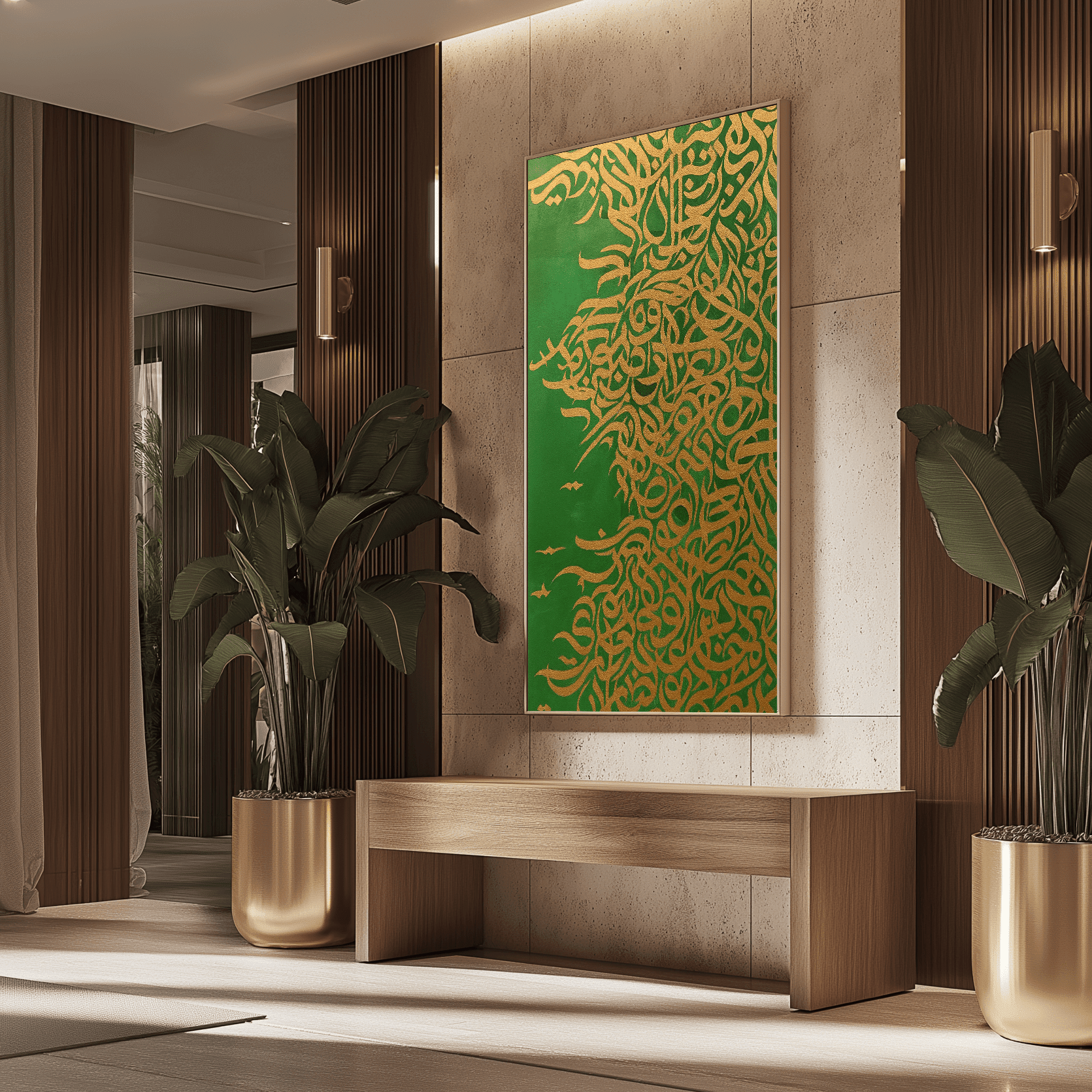 Gold in the Wind UA - 1418 - Unique Aesthetics