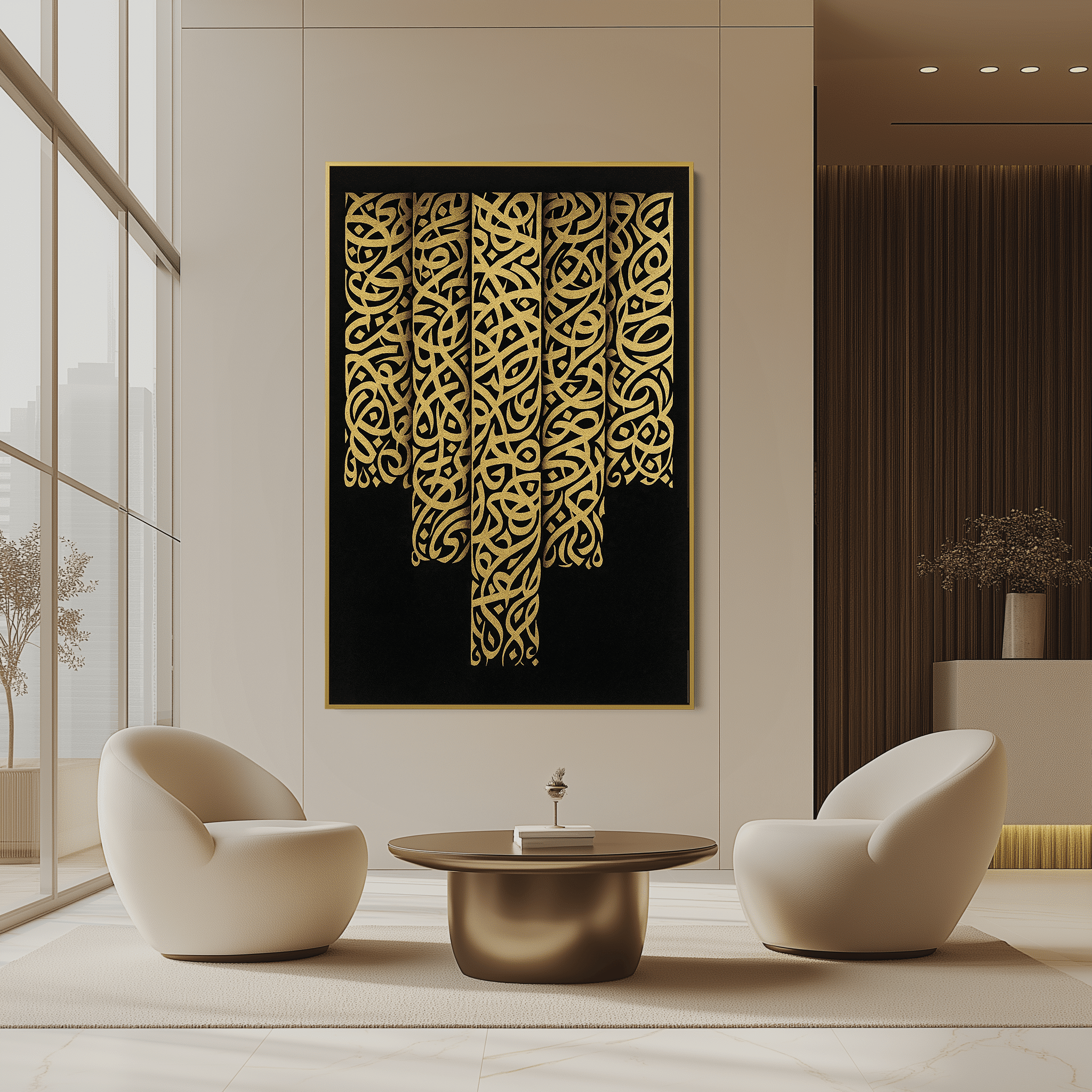 Golden Drapes UA - 1451 - Unique Aesthetics