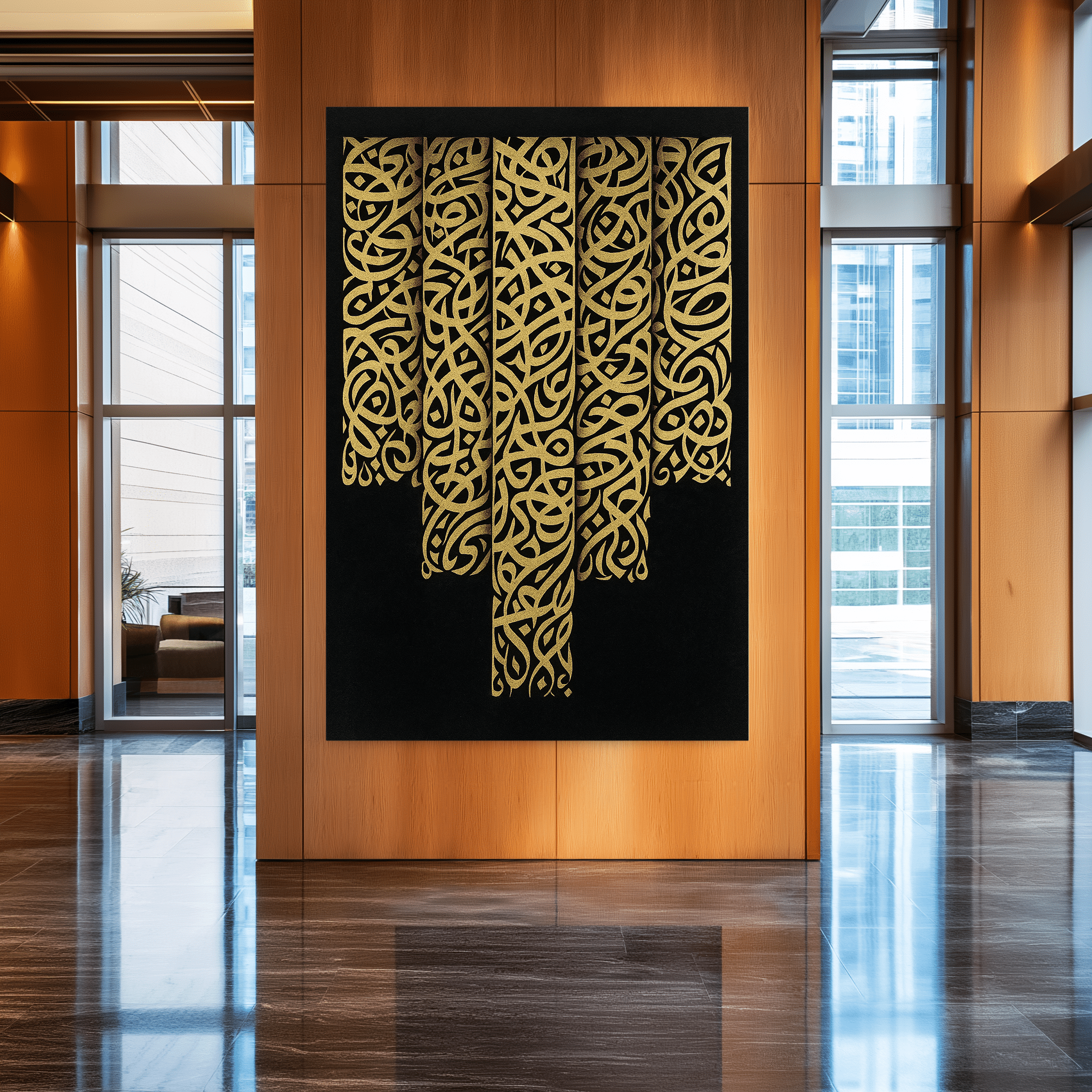 Golden Drapes UA - 1451 - Unique Aesthetics