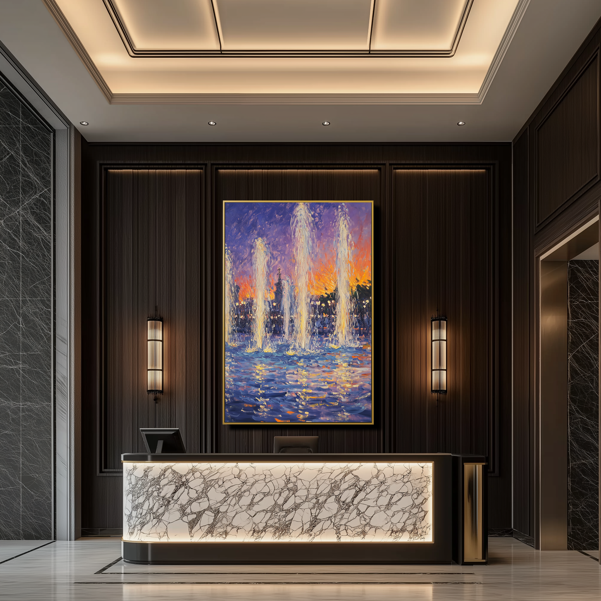 GOLDEN RIPPLES UA - 89 - Unique Aesthetics