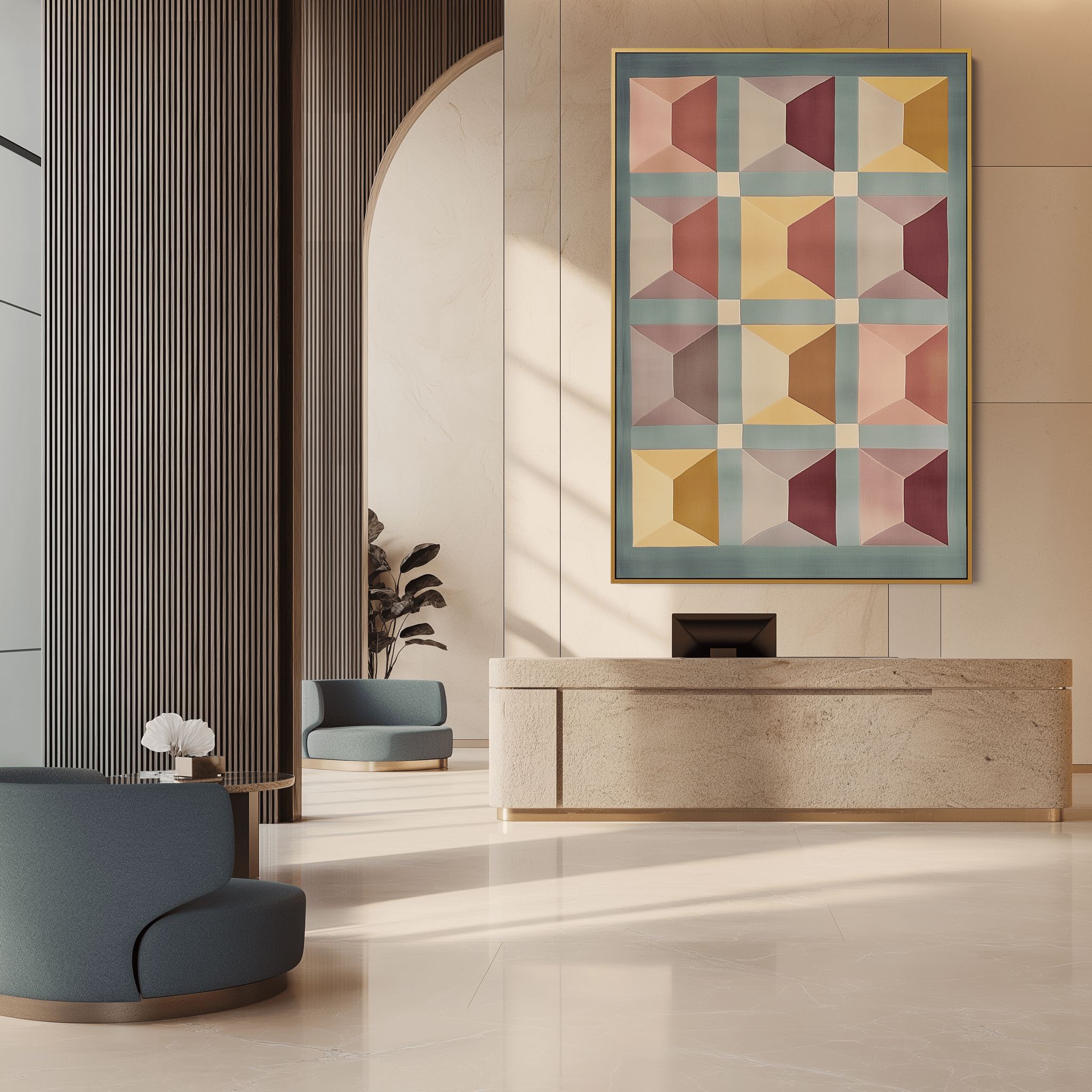 Kaleido Grid UA - 1215 - Unique Aesthetics