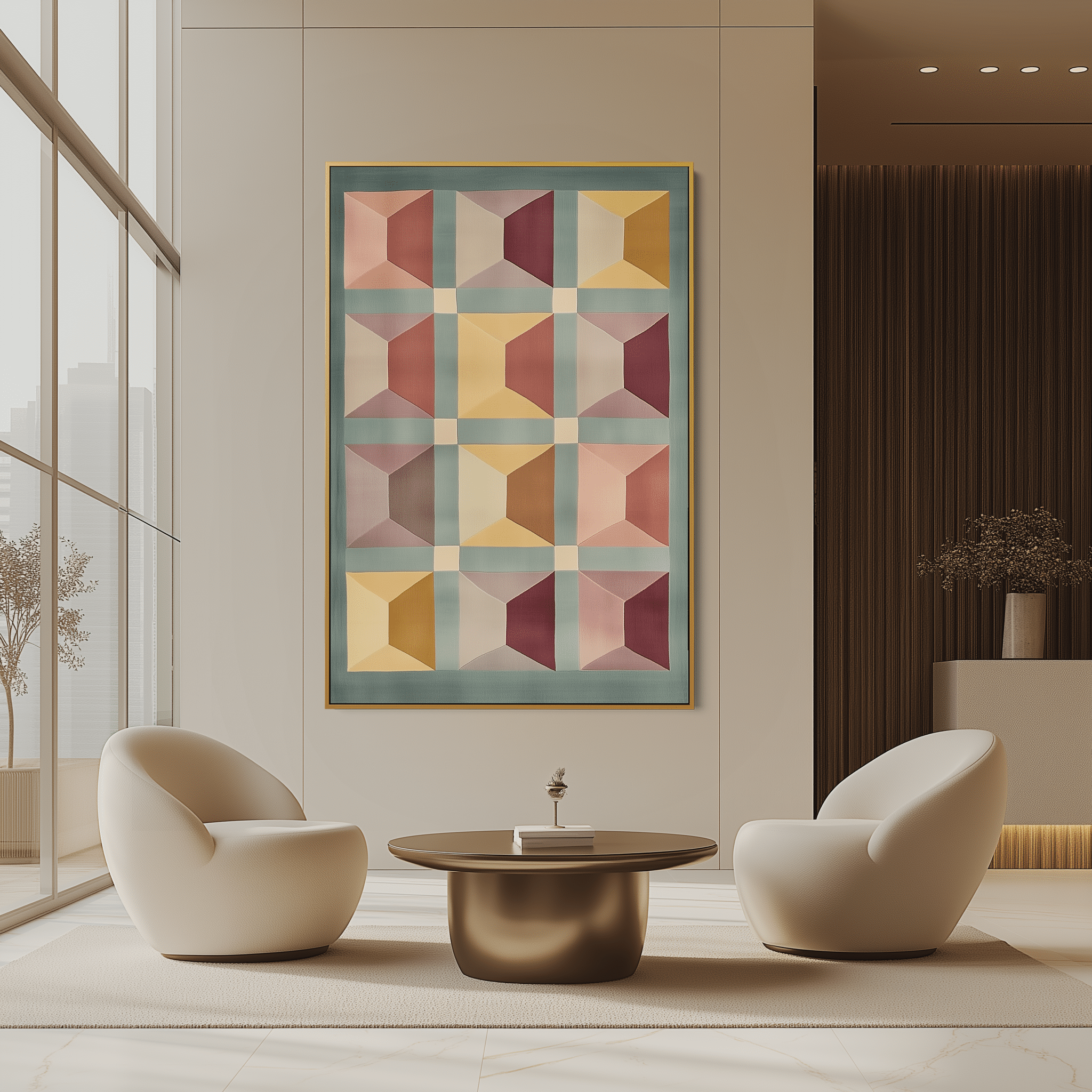 Kaleido Grid UA - 1215 - Unique Aesthetics